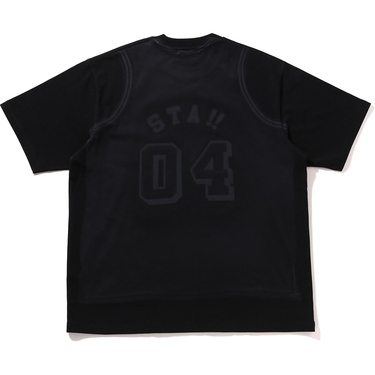 Оригінальна Fake Print Relaxed Fit Tee Mens A bathing ape – вид ззаду