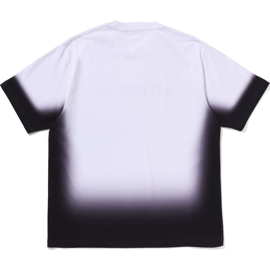 Оригінальна Spray Print Bathing Ape Logo Relaxed Fit Tee Mens A bathing ape – вид ззаду