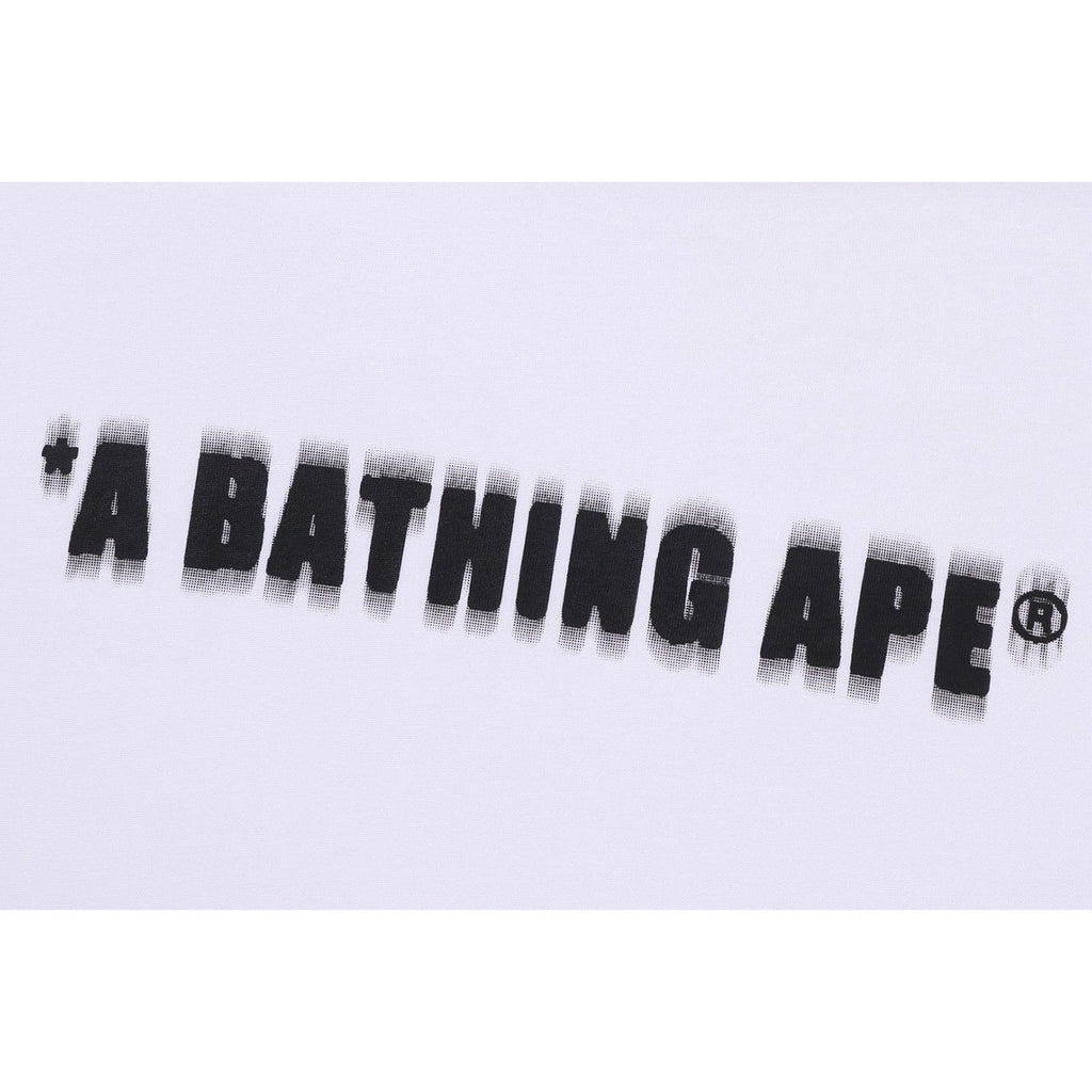 Оригінальна Spray Print Bathing Ape Logo Relaxed Fit Tee Mens A bathing ape – детальний вид