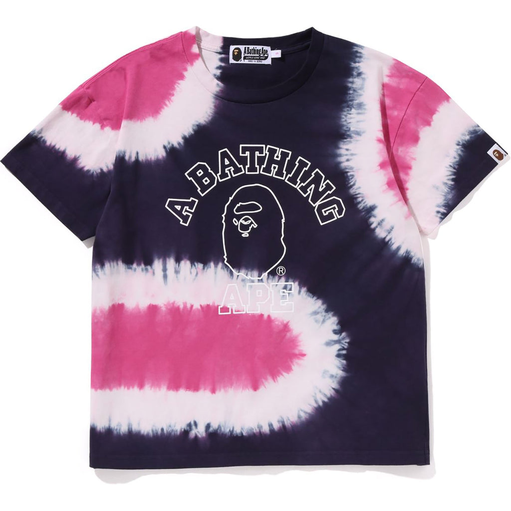 Hand Dye Wide Tee Ladies A bathing ape – Гарантія оригінальності – боковий вид