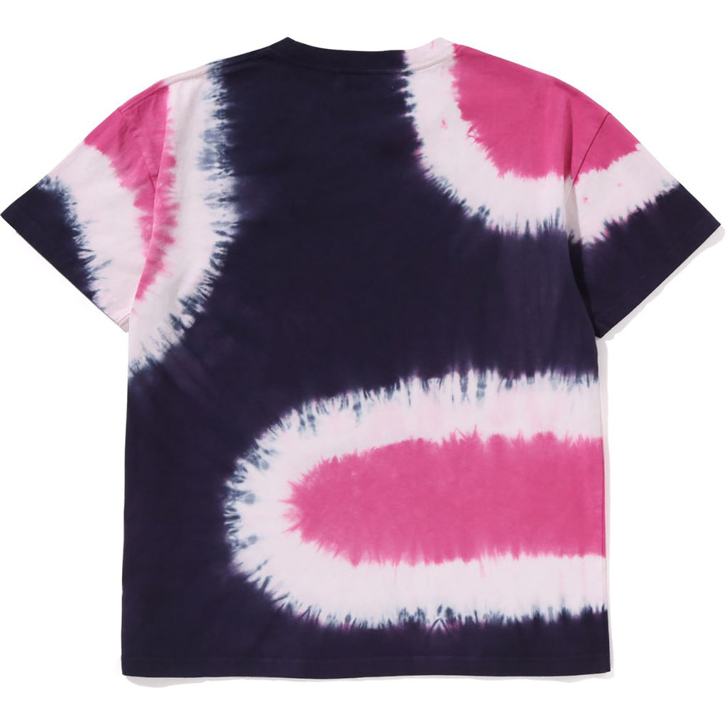 Hand Dye Wide Tee Ladies A bathing ape – Гарантія оригінальності – вид ззаду