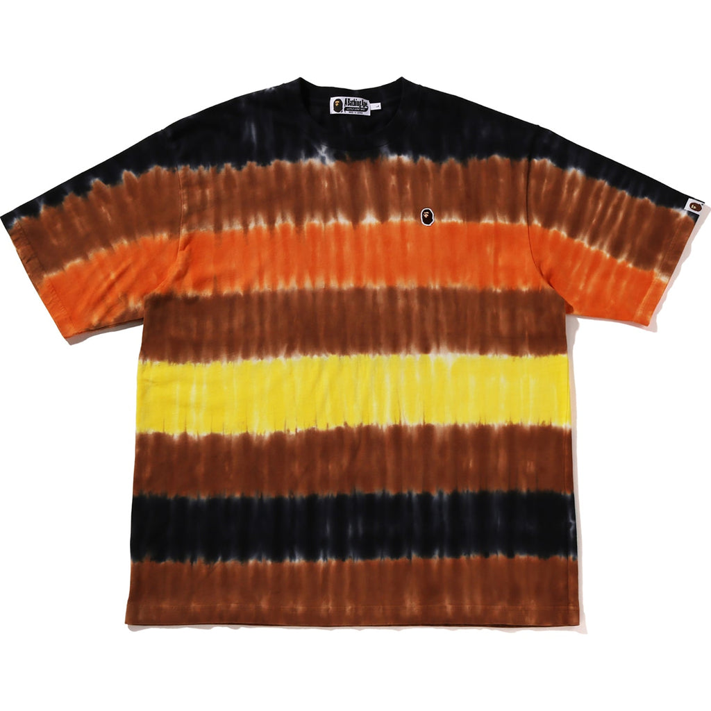 Drip Stripe One Point Relaxed Fit Tee Mens A bathing ape – Гарантія оригінальності – боковий вид