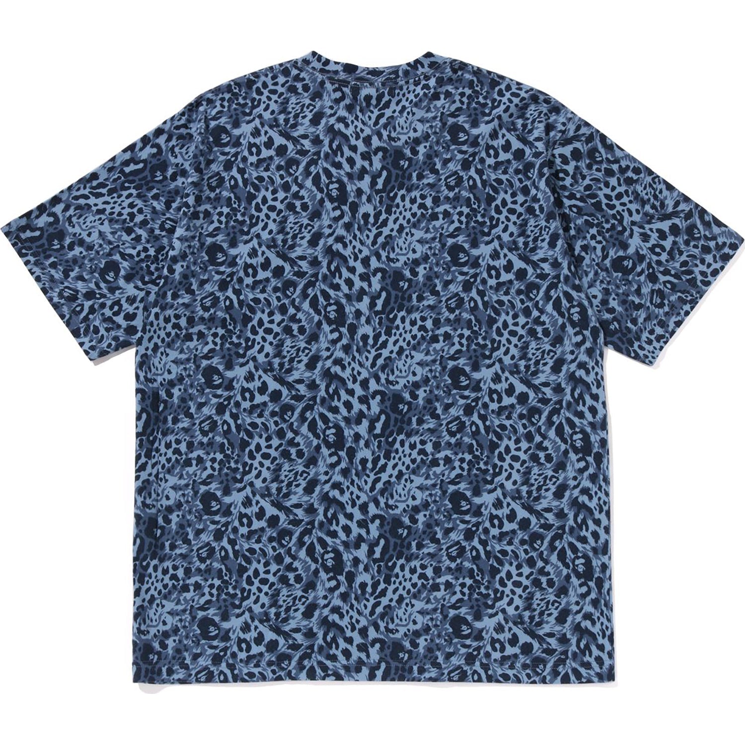 Wild Leopard Pattern College Relaxed Fit Tee Mens A bathing ape – Гарантія оригінальності – вид ззаду