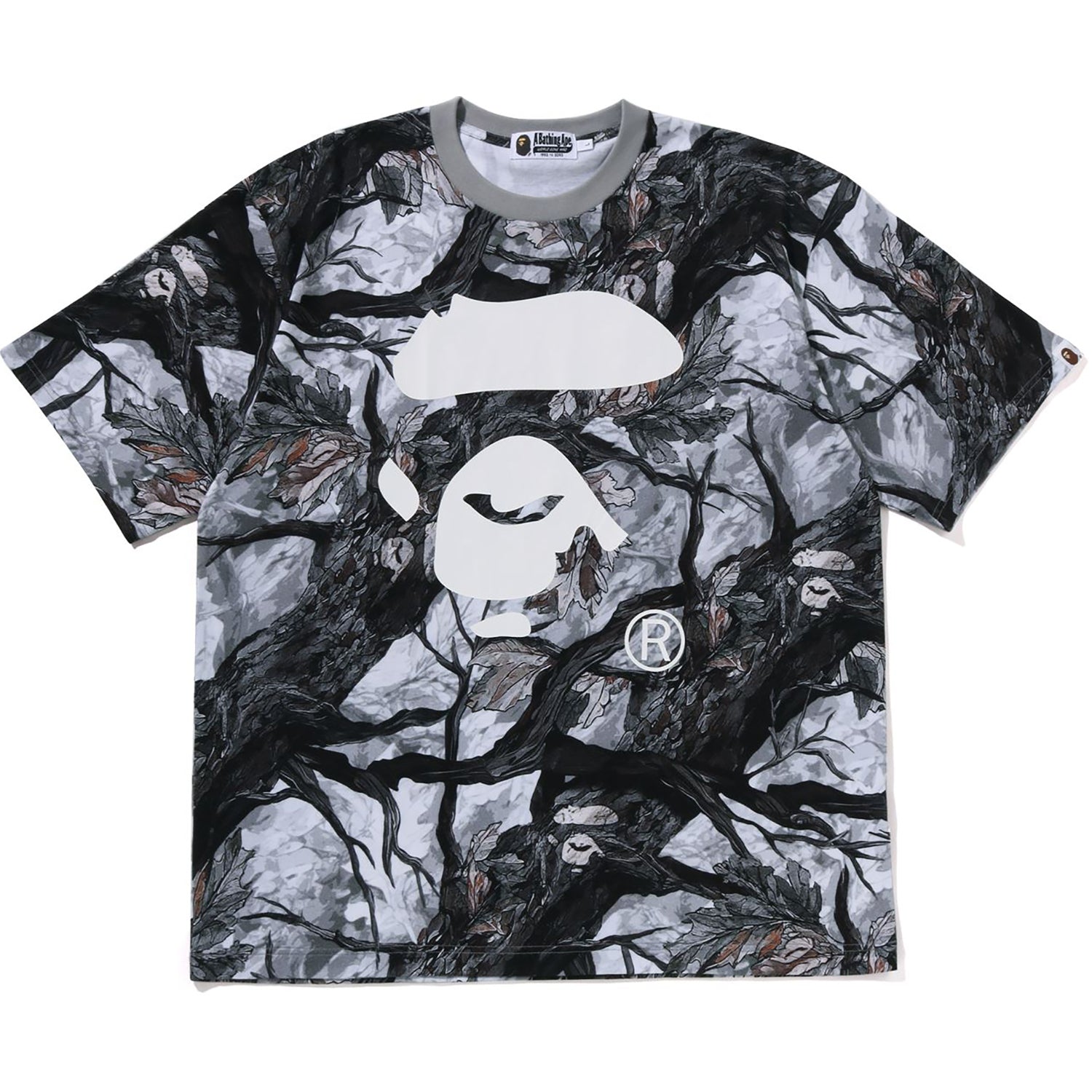 Оригінальна Tree Edge Camo Ape Face Relaxed Fit Tee Mens A bathing ape – збільшений вид