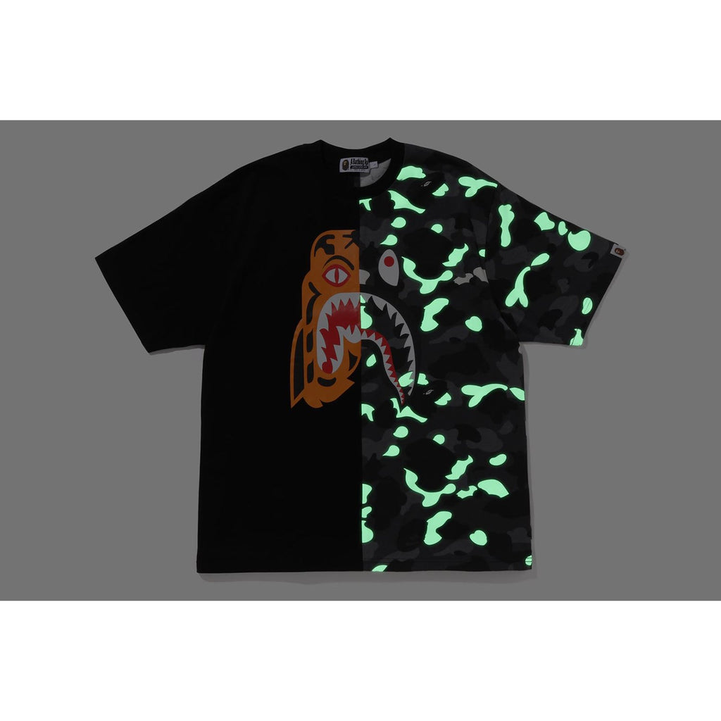 Оригінальна City Camo Tiger Shark Relaxed Fit Tee Mens A bathing ape – збільшений вид