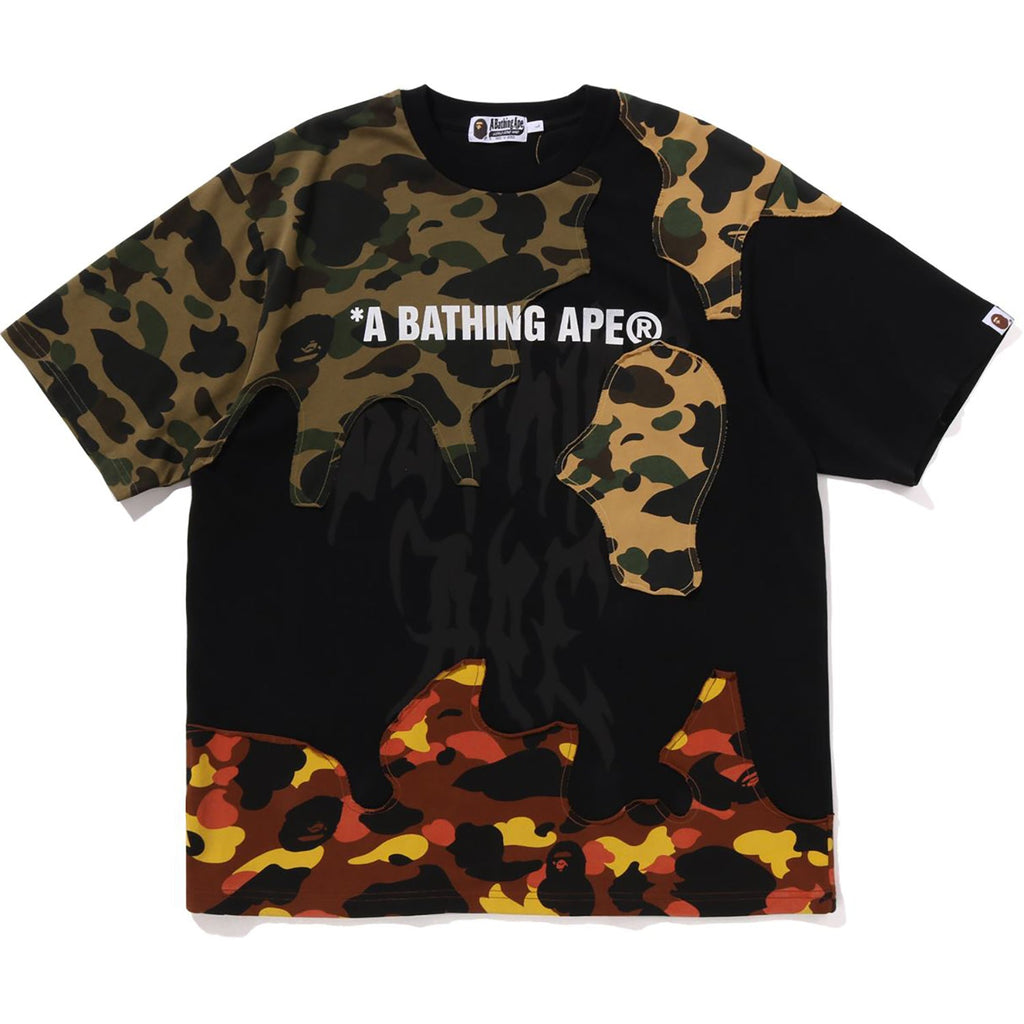 Оригінальна 1st Camo Upcycled Logo Relaxed Fit Tee Mens A bathing ape – боковий вид