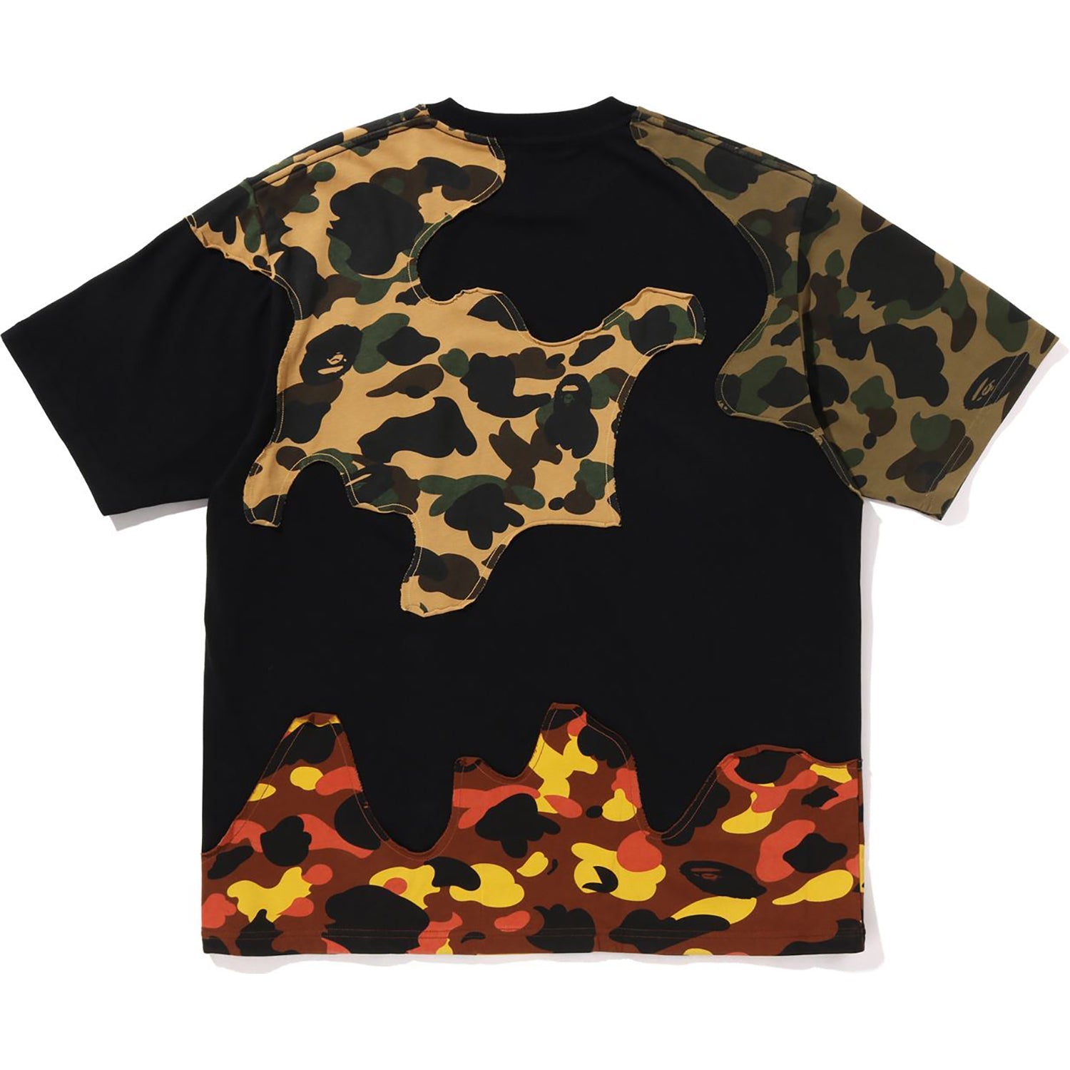 Оригінальна 1st Camo Upcycled Logo Relaxed Fit Tee Mens A bathing ape – вид ззаду
