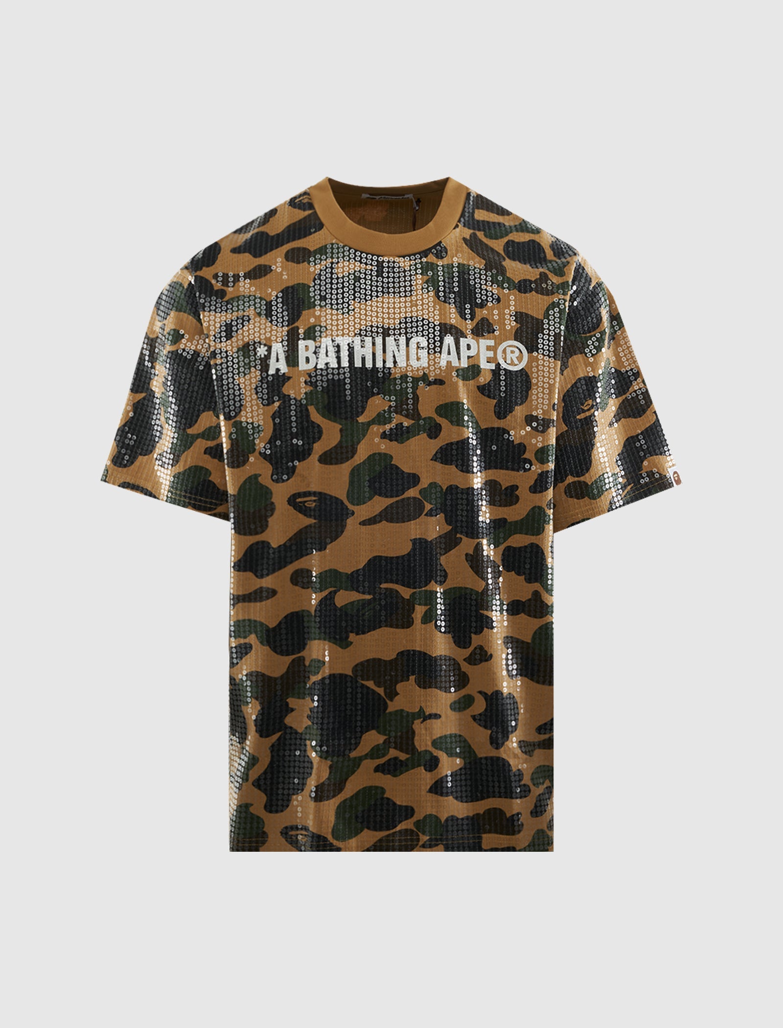 Sequin Tee A bathing ape – Гарантія оригінальності – боковий вид