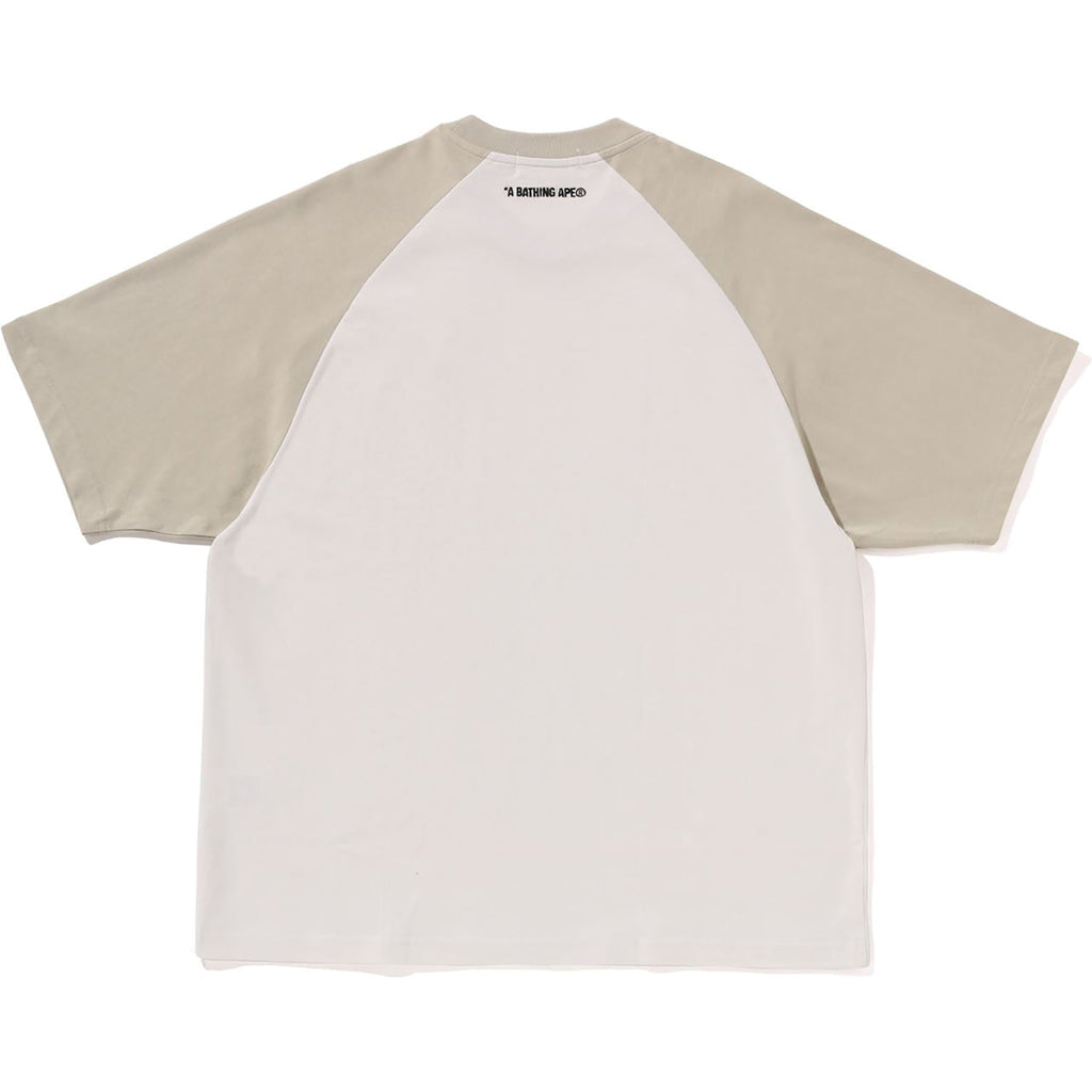 One Point Relaxed Fit Raglan Tee Mens A bathing ape оригінал – Купити в Україні – вид ззаду