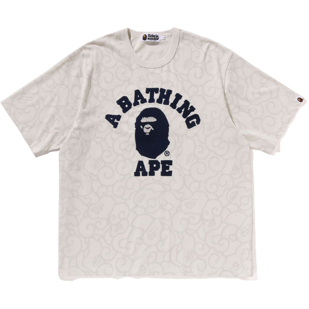 Washed Cloud Camo College Relaxed Fit Tee Mens A bathing ape оригінал – Купити в Україні – боковий вид