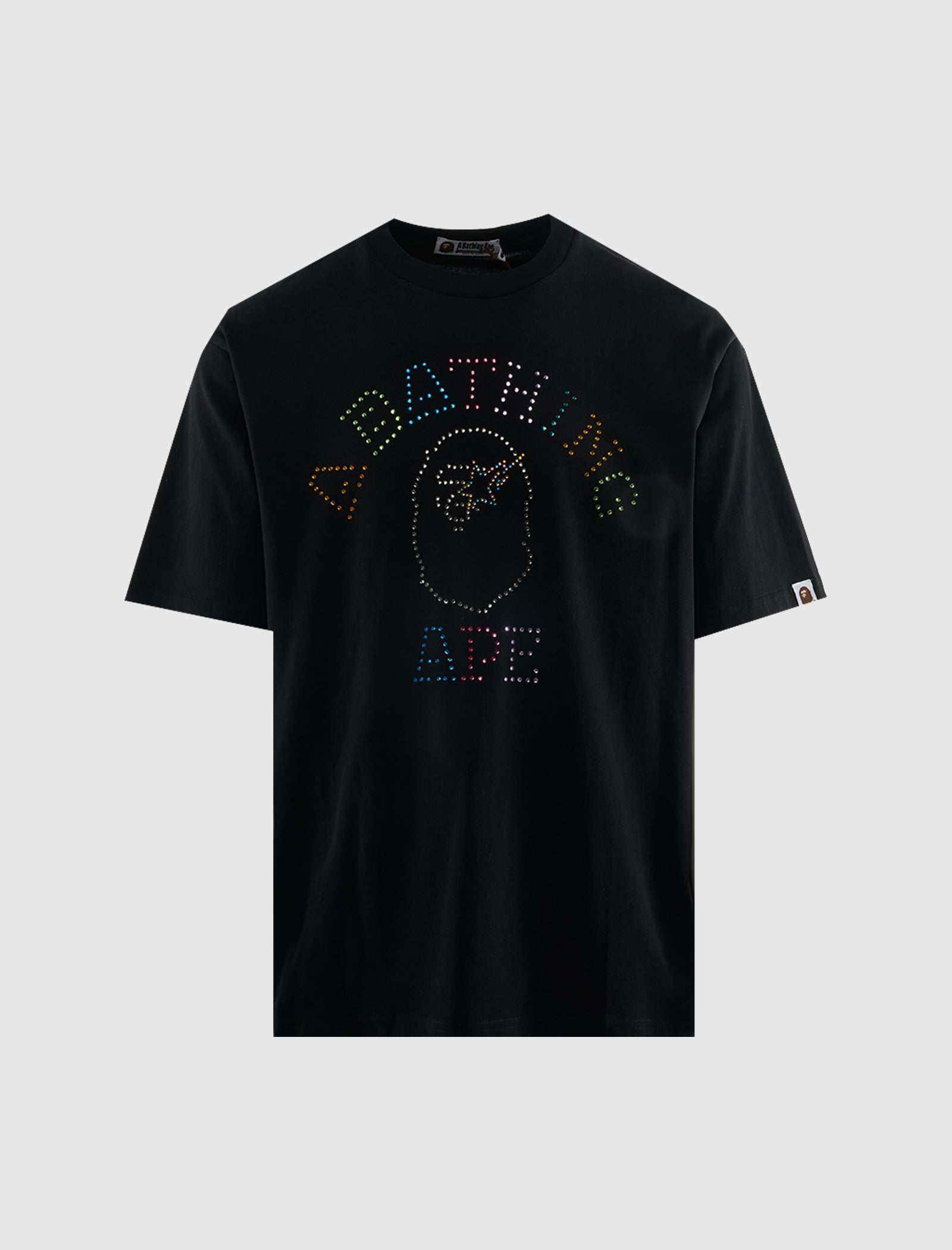 Оригінальна Rhinestone College Tee A bathing ape – боковий вид