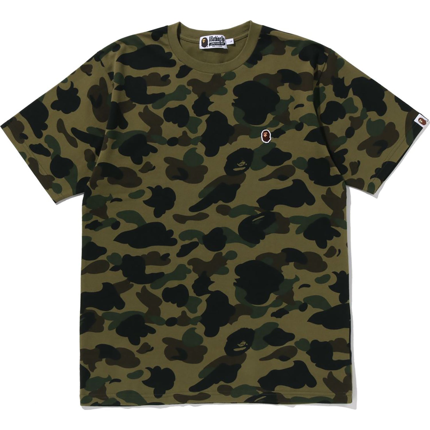 Оригінальна 1st Camo One Point Tee Mens A bathing ape – боковий вид