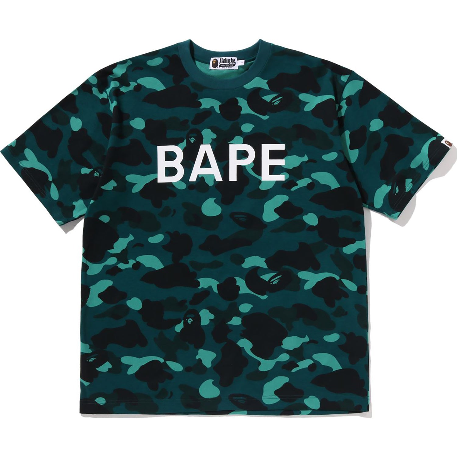 Color Camo Bape Relaxed Fit Tee Mens A bathing ape оригінал – Купити в Україні – боковий вид