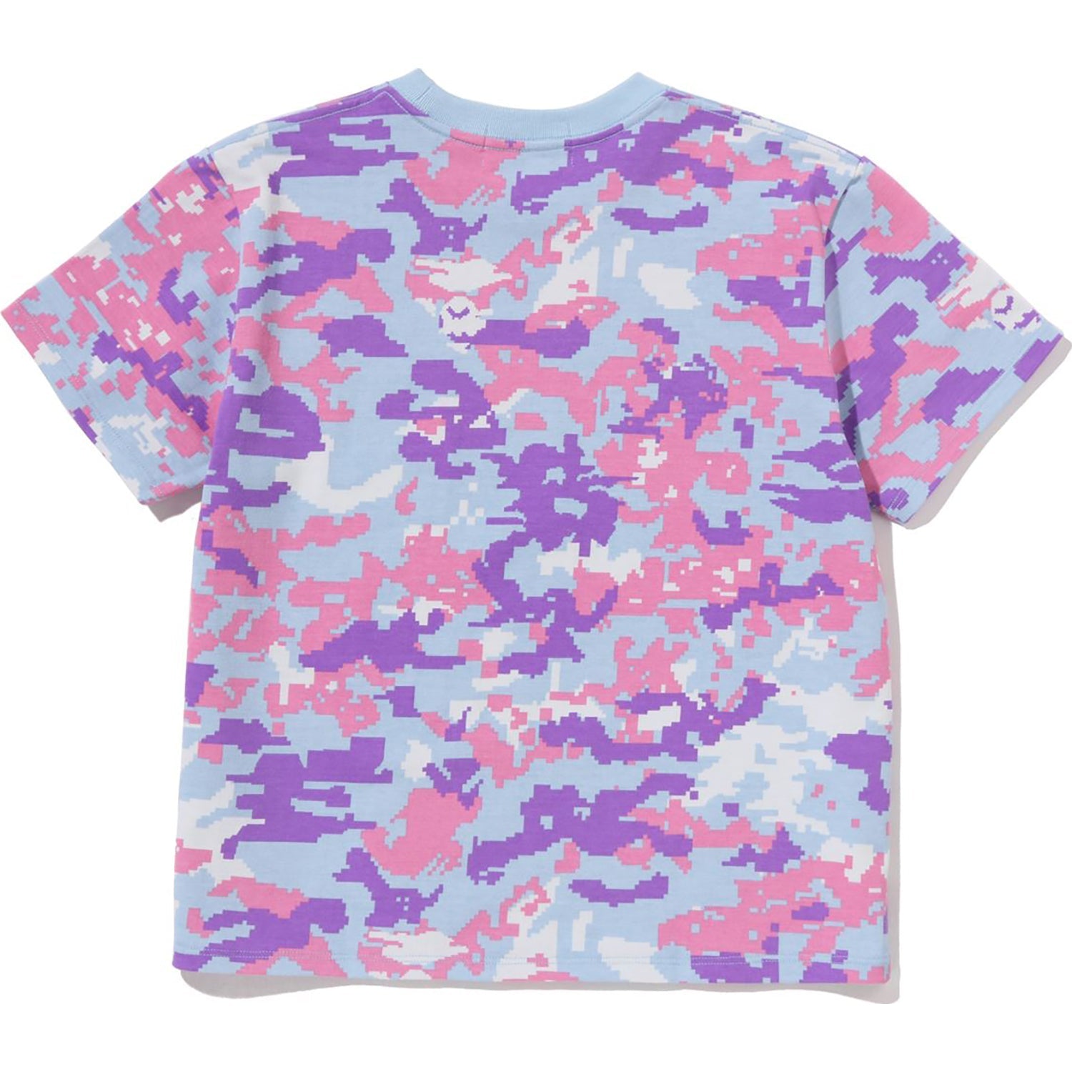 Multi Pixel Camo College Mini Tee Ladies A bathing ape – Гарантія оригінальності – збільшений вид