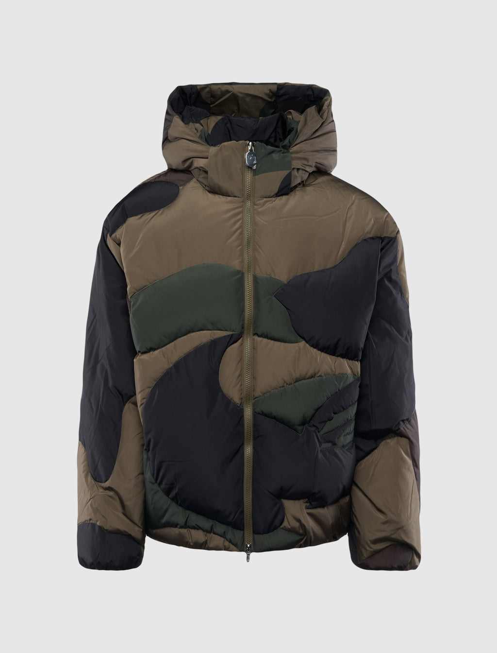 Nylon Down Jacket A bathing ape оригінал – Купити в Україні – боковий вид
