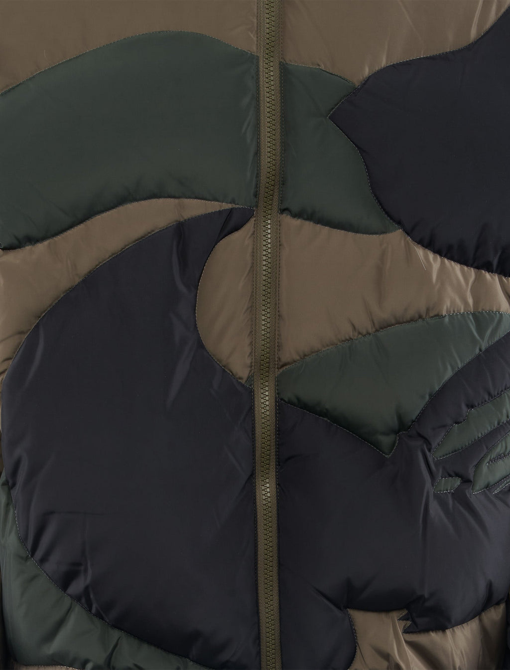 Nylon Down Jacket A bathing ape оригінал – Купити в Україні – вид ззаду
