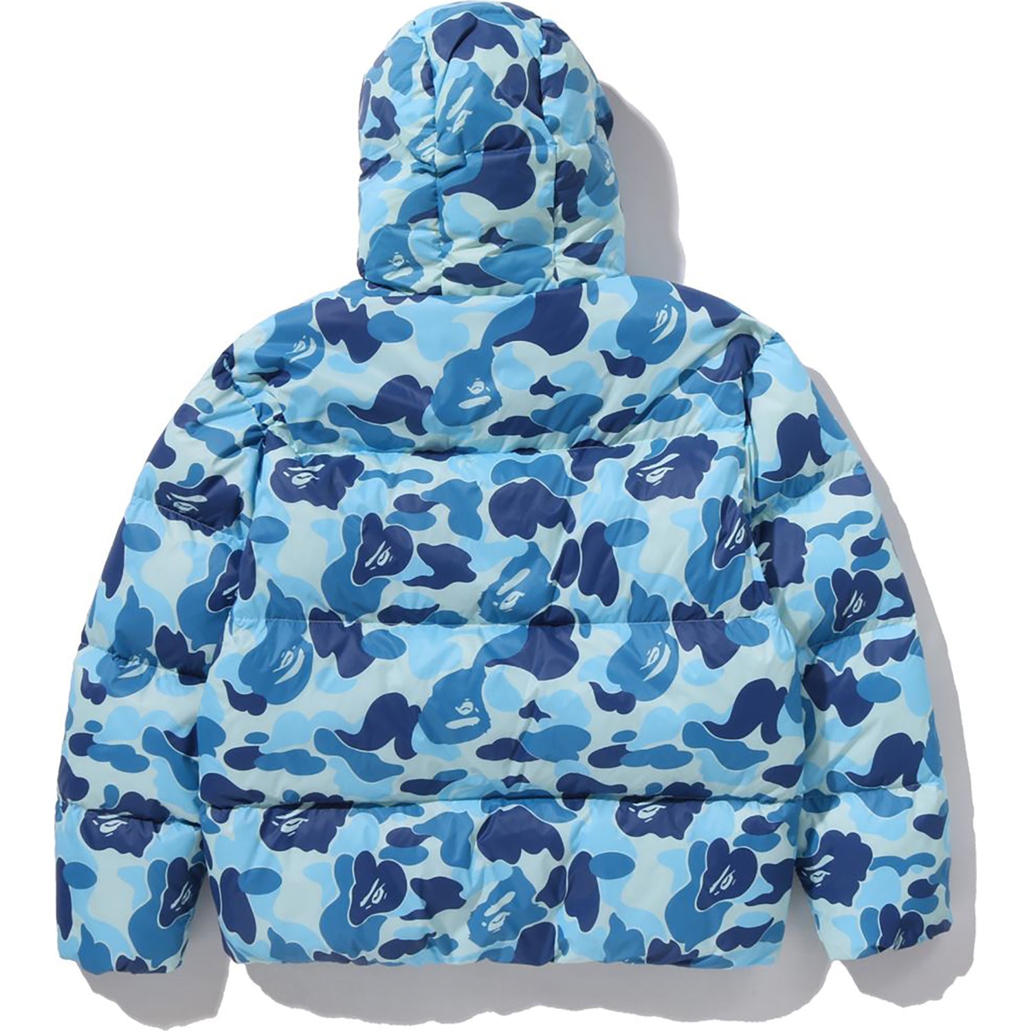 Abc Camo Down Jacket Mens A bathing ape – Гарантія оригінальності – вид ззаду