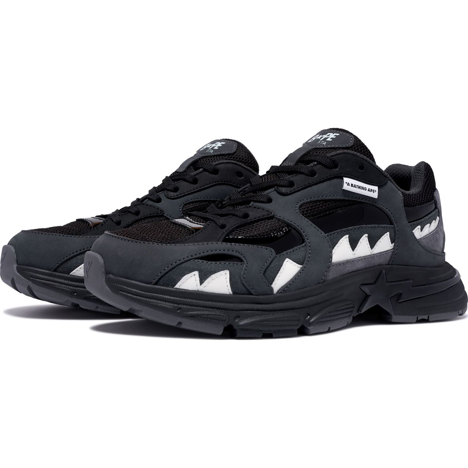 Оригінальна Shark Sta #1 Mens A bathing ape – боковий вид