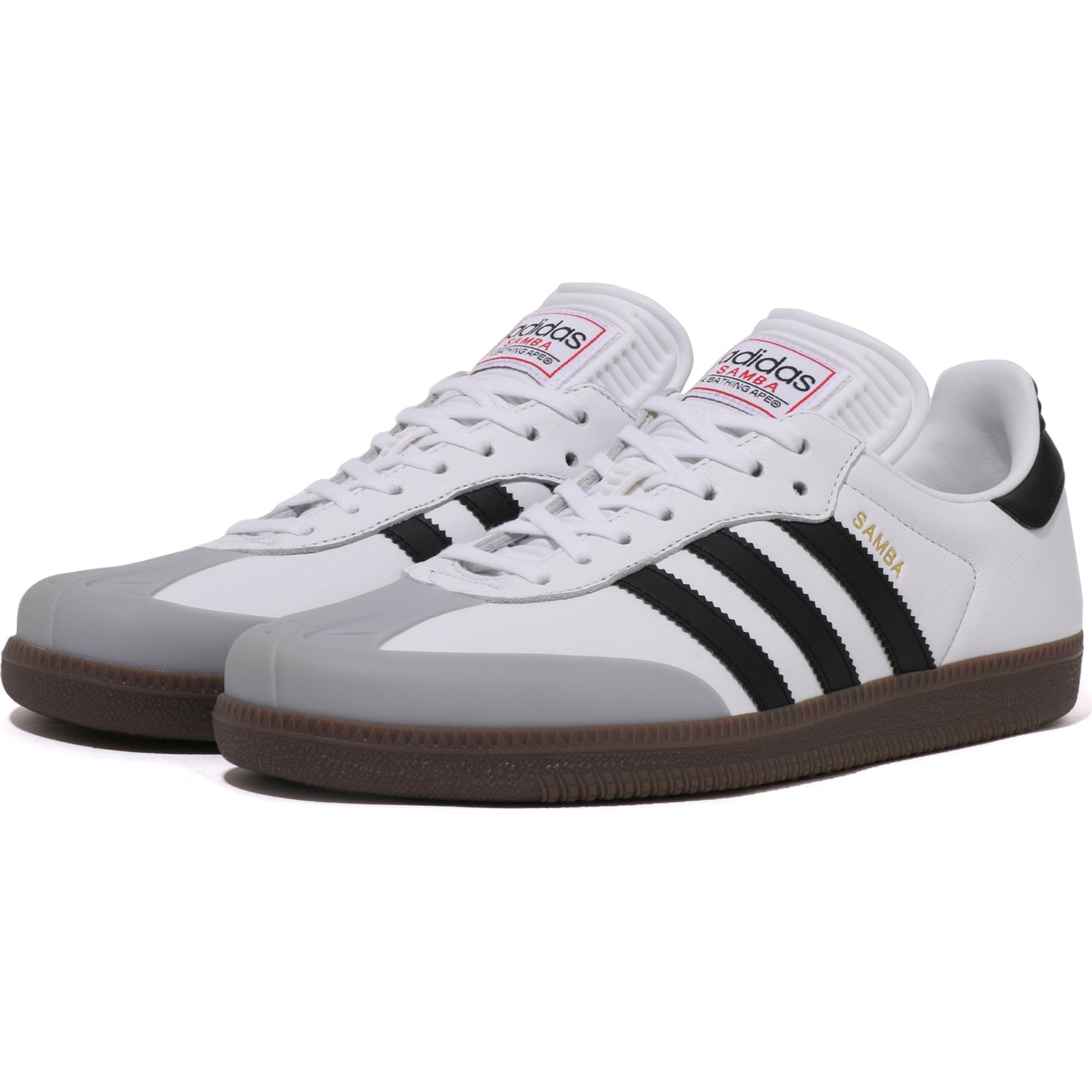 Оригінальна X Adidas Samba Mens A bathing ape – боковий вид