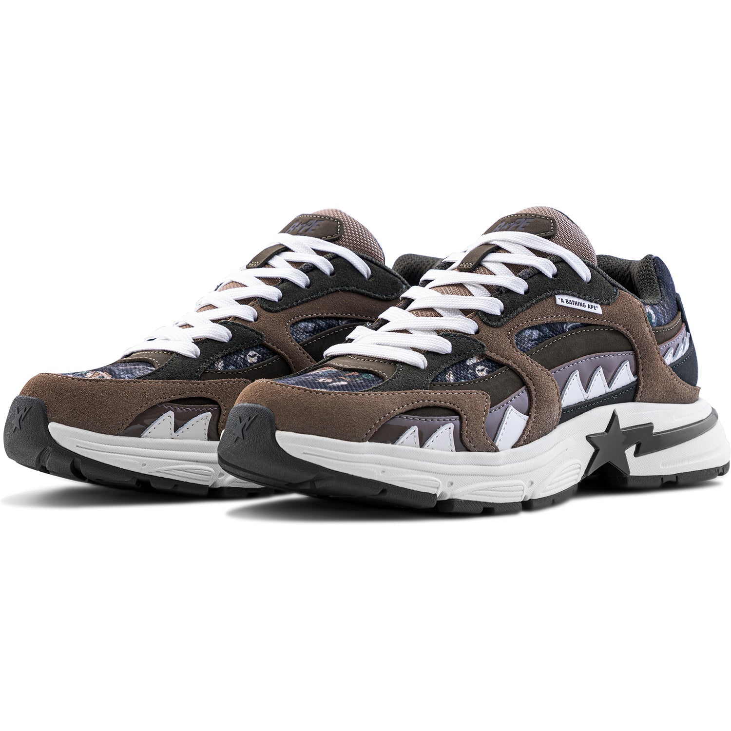 Оригінальна Shark Sta #2 Mens A bathing ape – боковий вид