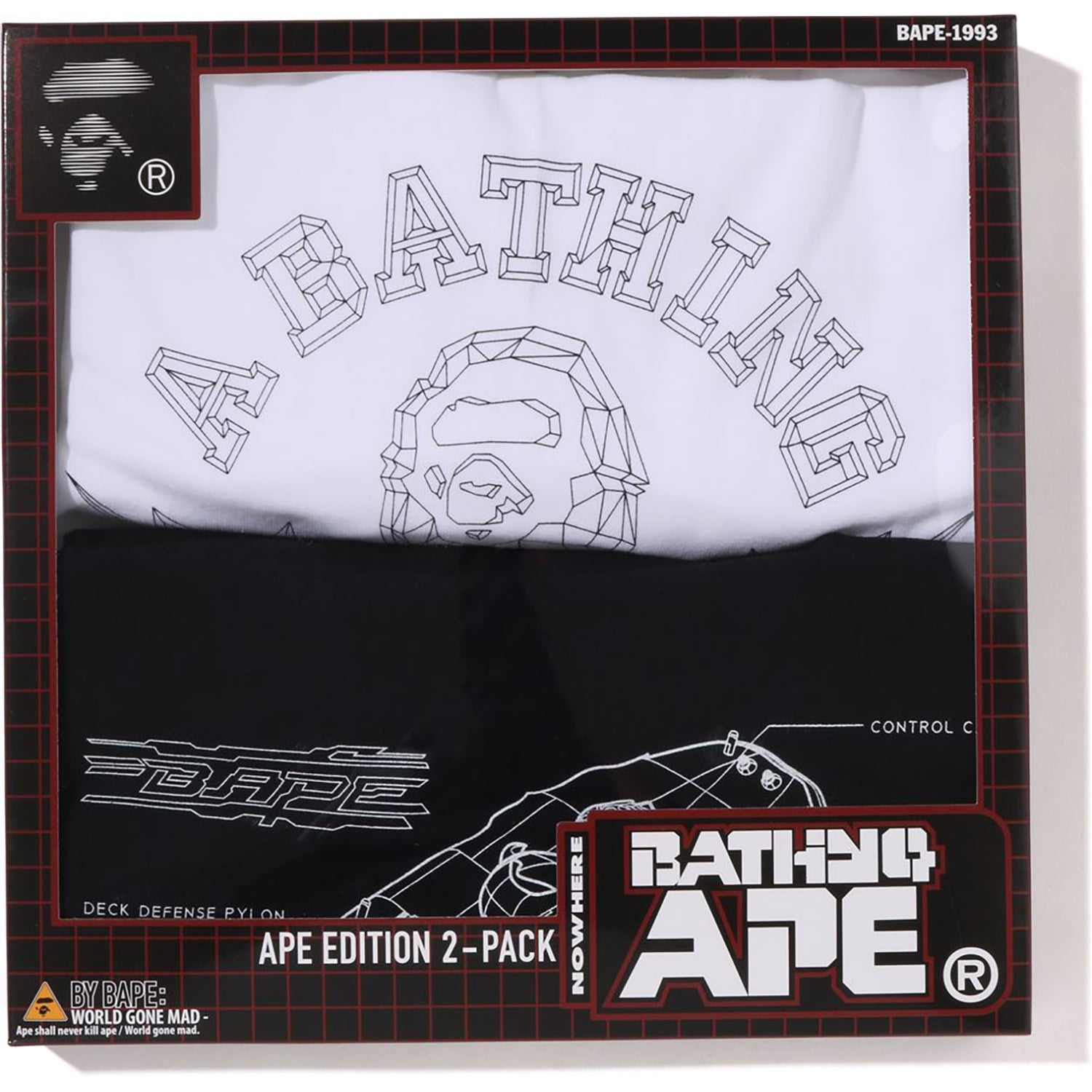 Mens Tee Package Box #2 A bathing ape – Гарантія оригінальності – детальний вид