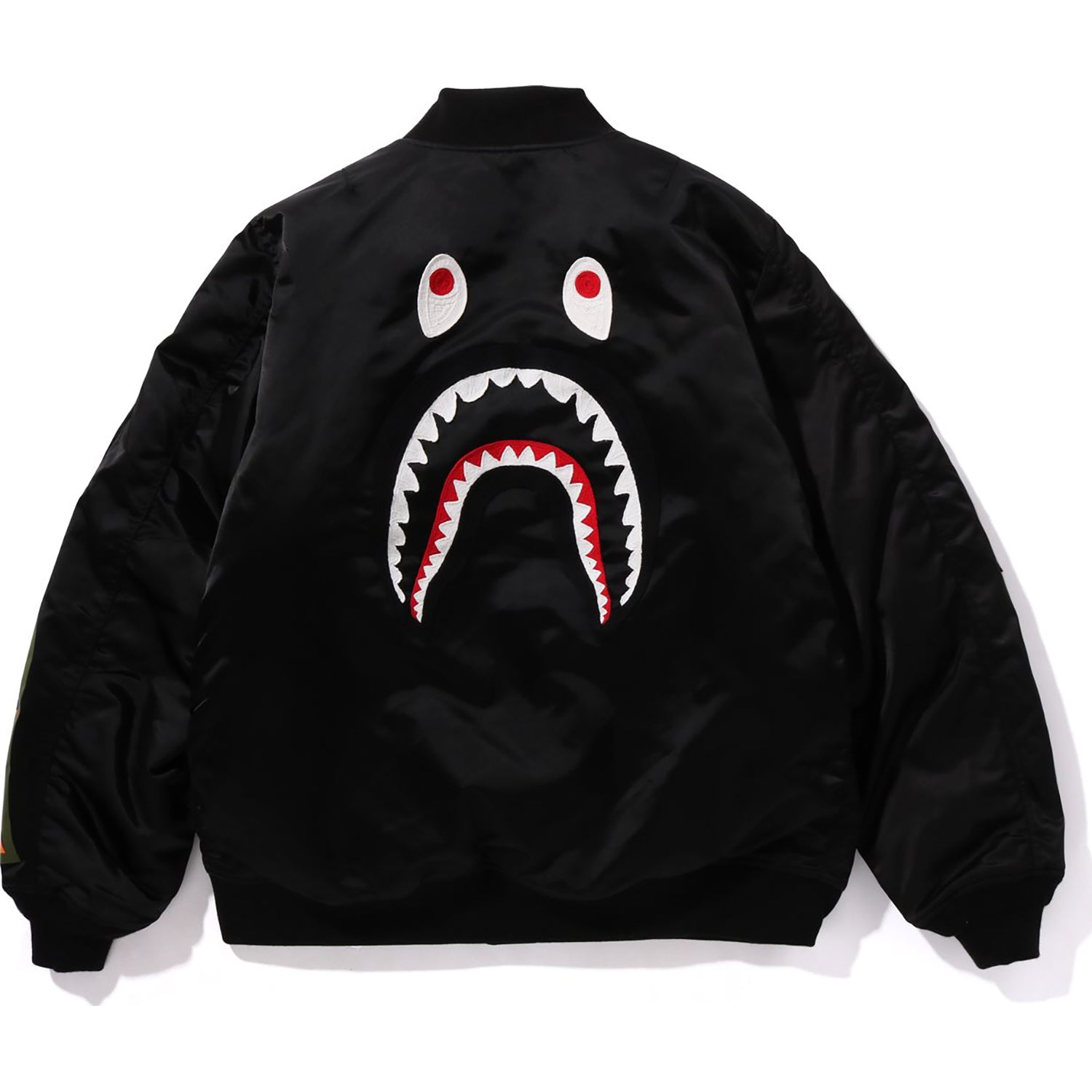 Shark Loose Fit Ma-1 Mens A bathing ape – Гарантія оригінальності – вид 8