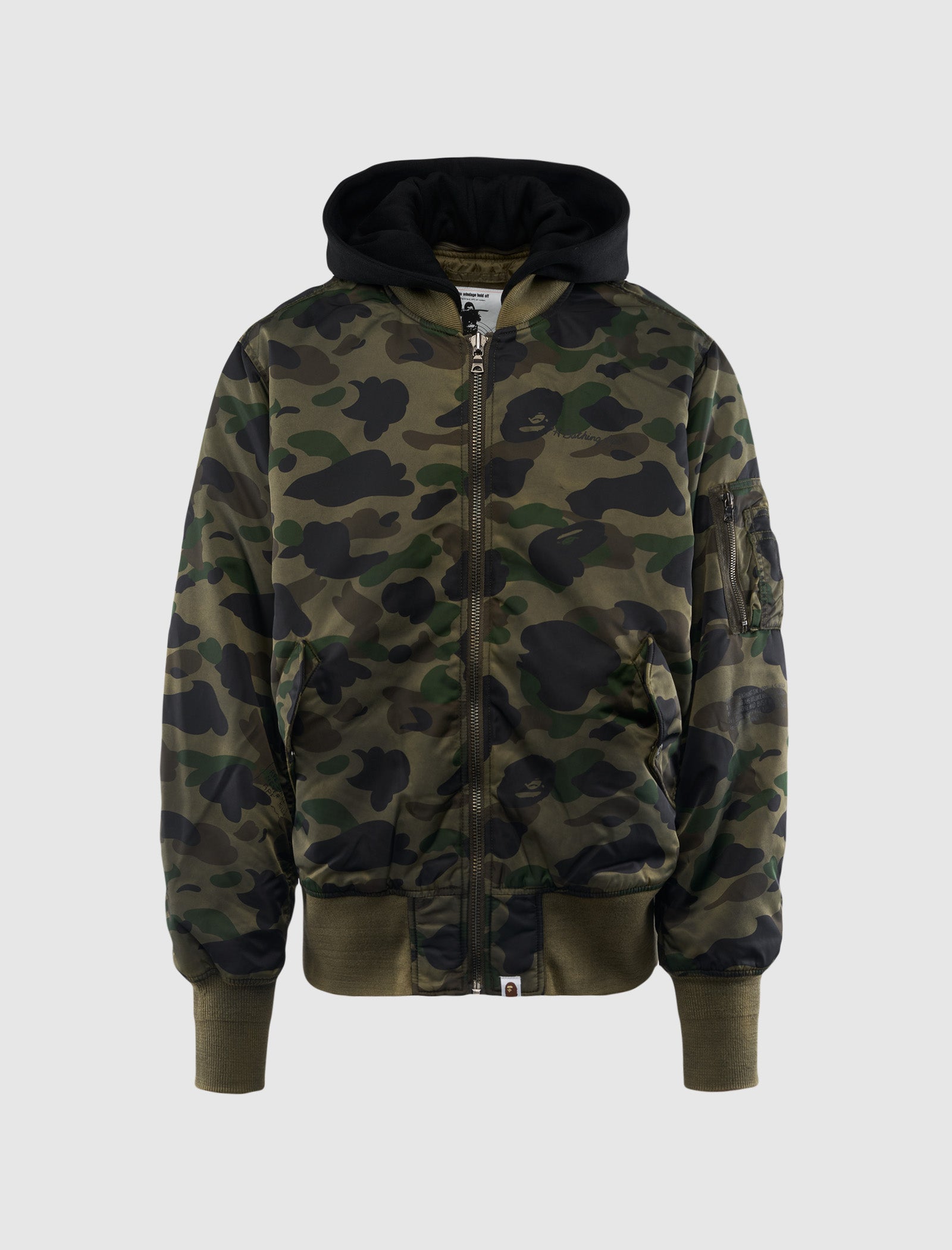 1st Camo Ma-1 A bathing ape оригінал – Купити в Україні – боковий вид