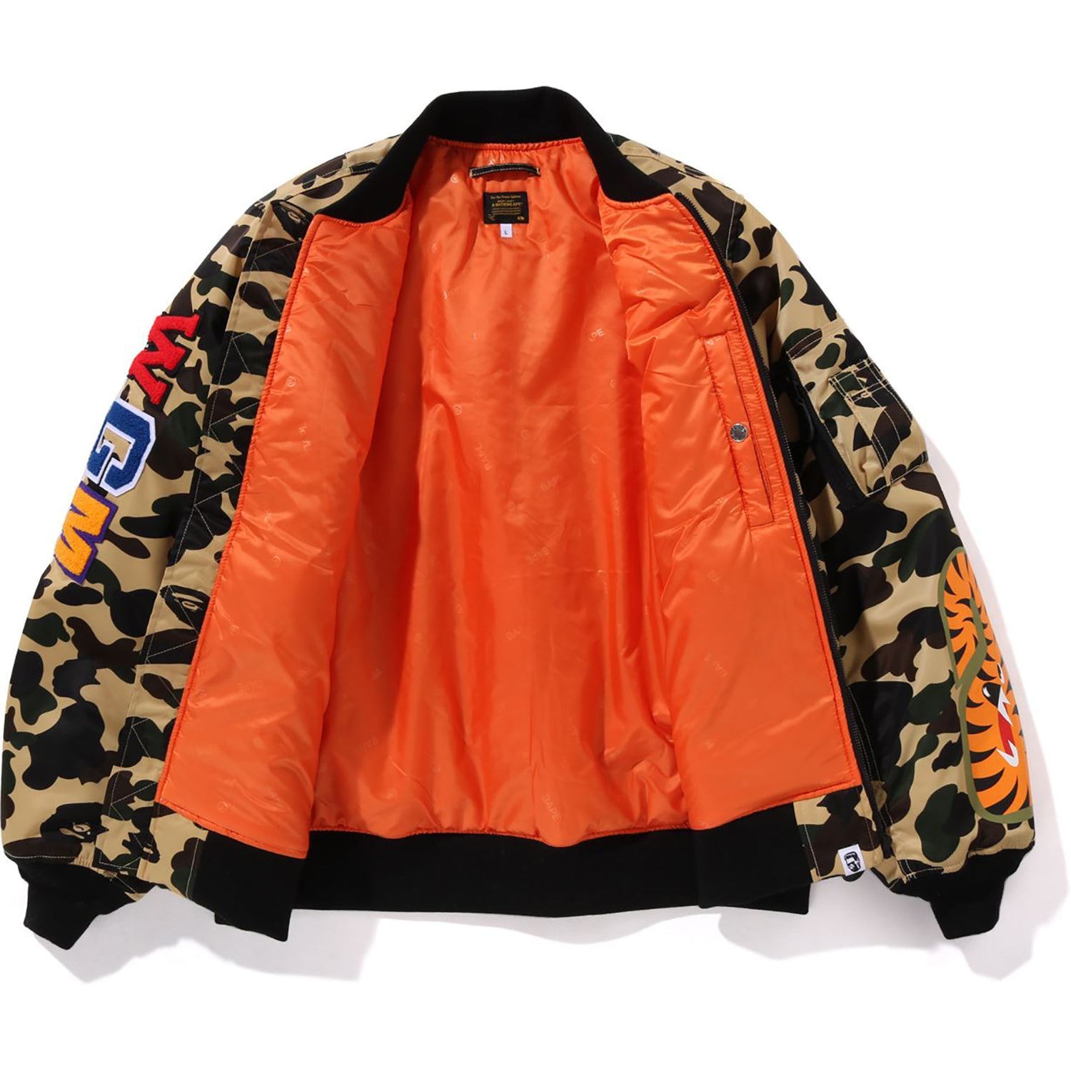 1st Camo Shark Ma-1 Jacket Mens A bathing ape оригінал – Купити в Україні – детальний вид
