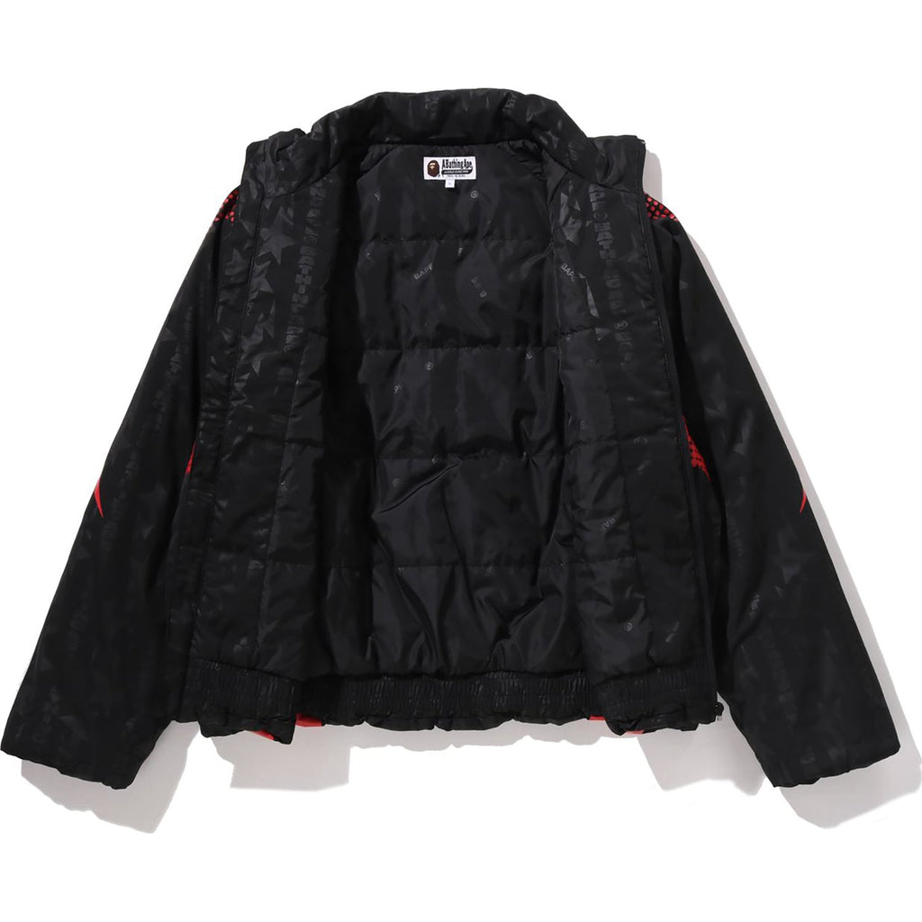 Aba Frame Monogram Jacquard Multi Logo Padded Jacket Mens A bathing ape – Гарантія оригінальності – детальний вид