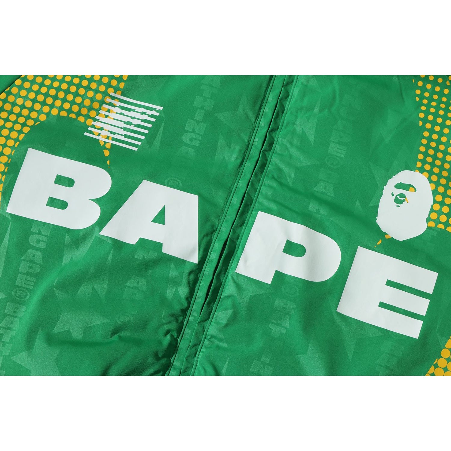 Aba Frame Monogram Jacquard Multi Logo Padded Jacket Mens A bathing ape – Гарантія оригінальності – вид 10