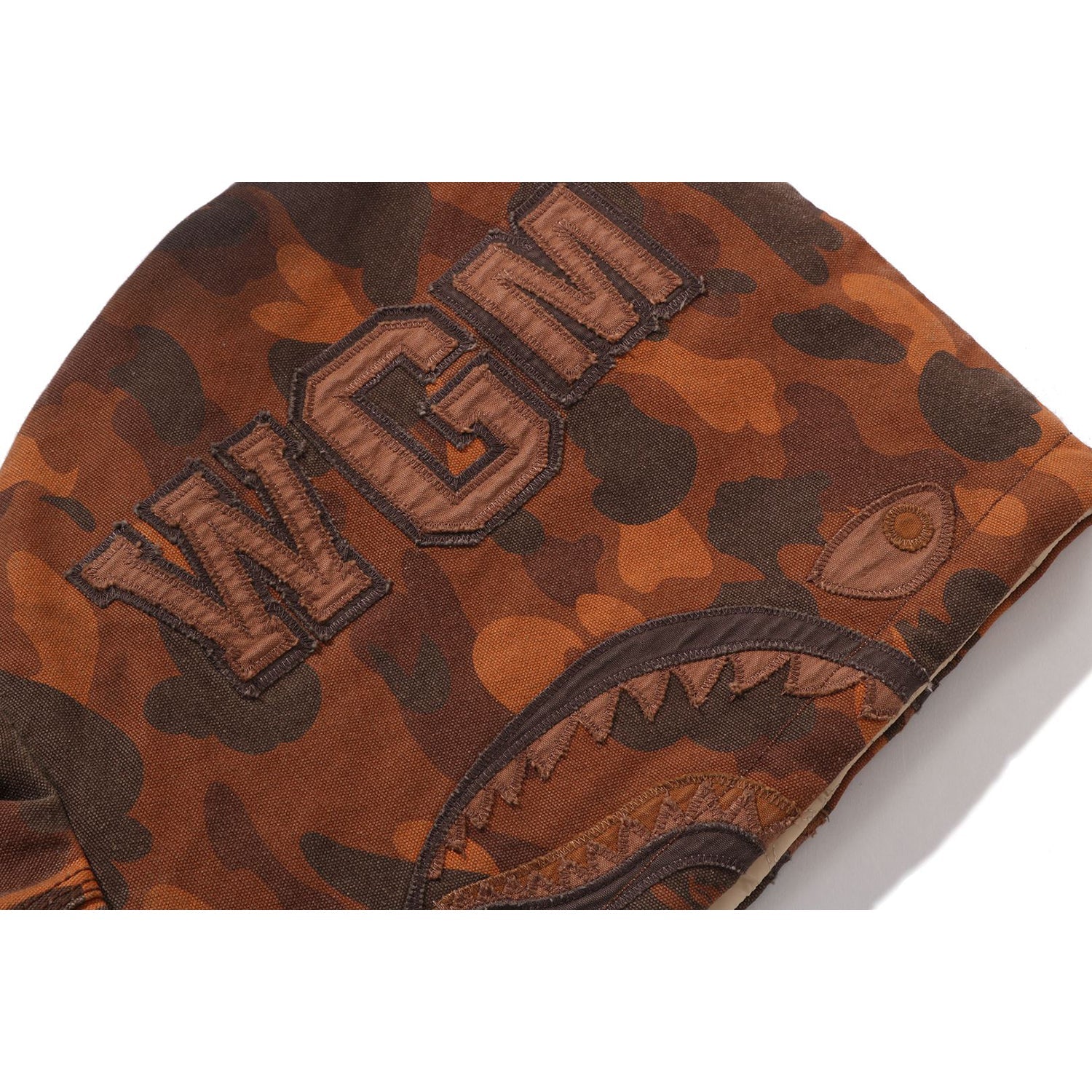 Solid 1st Camo Reversible Shark Zip Heavy Jacket Mens A bathing ape – Гарантія оригінальності – вид 6