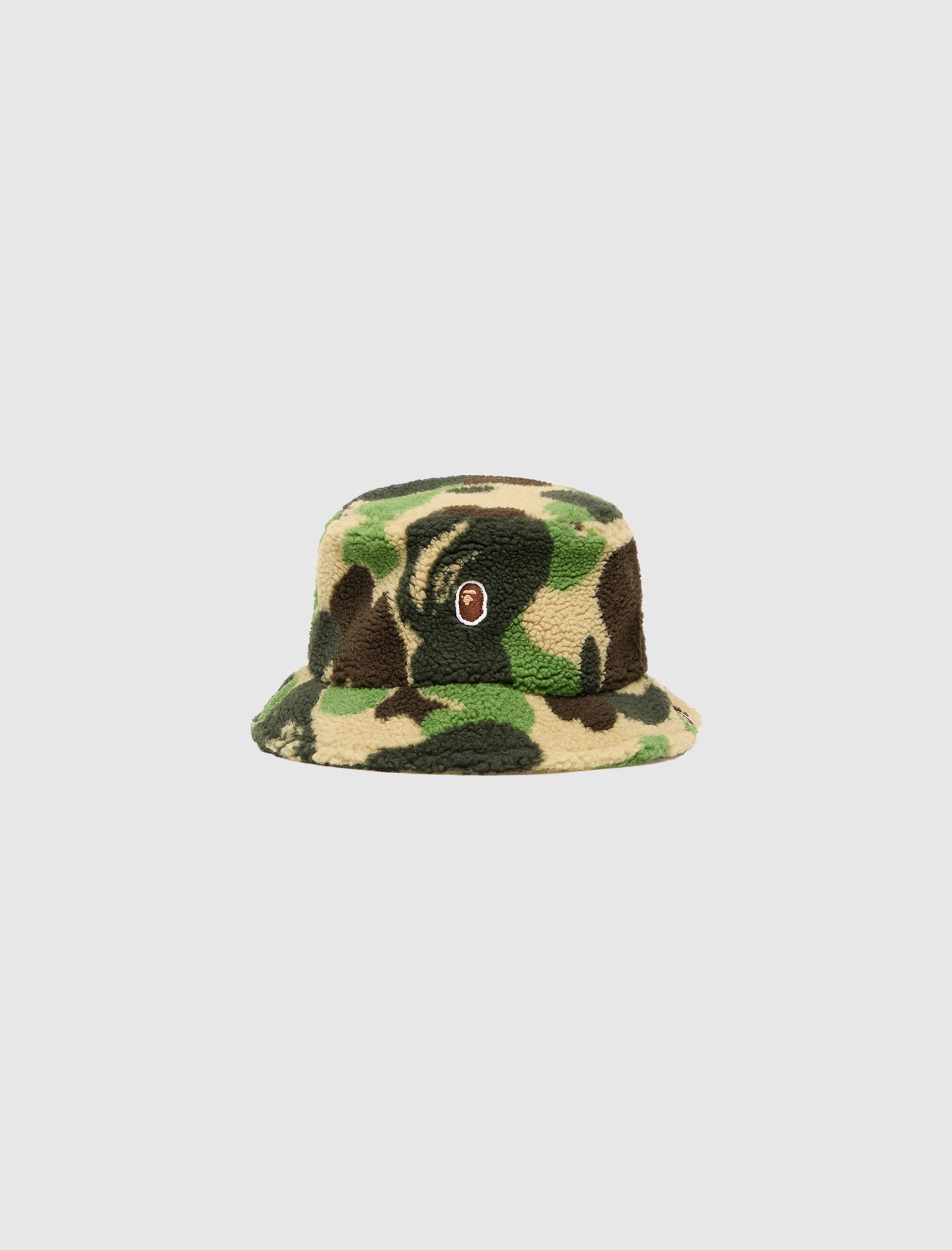 Boa Fleece Bucket Hat A bathing ape – Гарантія оригінальності – боковий вид