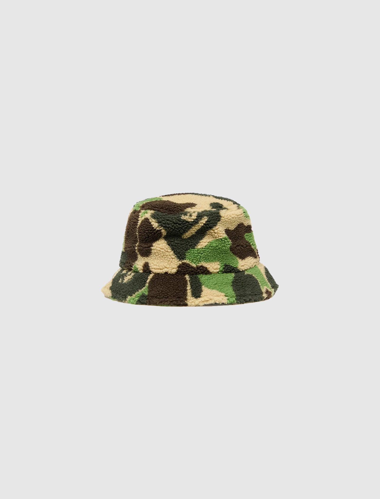 Boa Fleece Bucket Hat A bathing ape – Гарантія оригінальності – вид ззаду