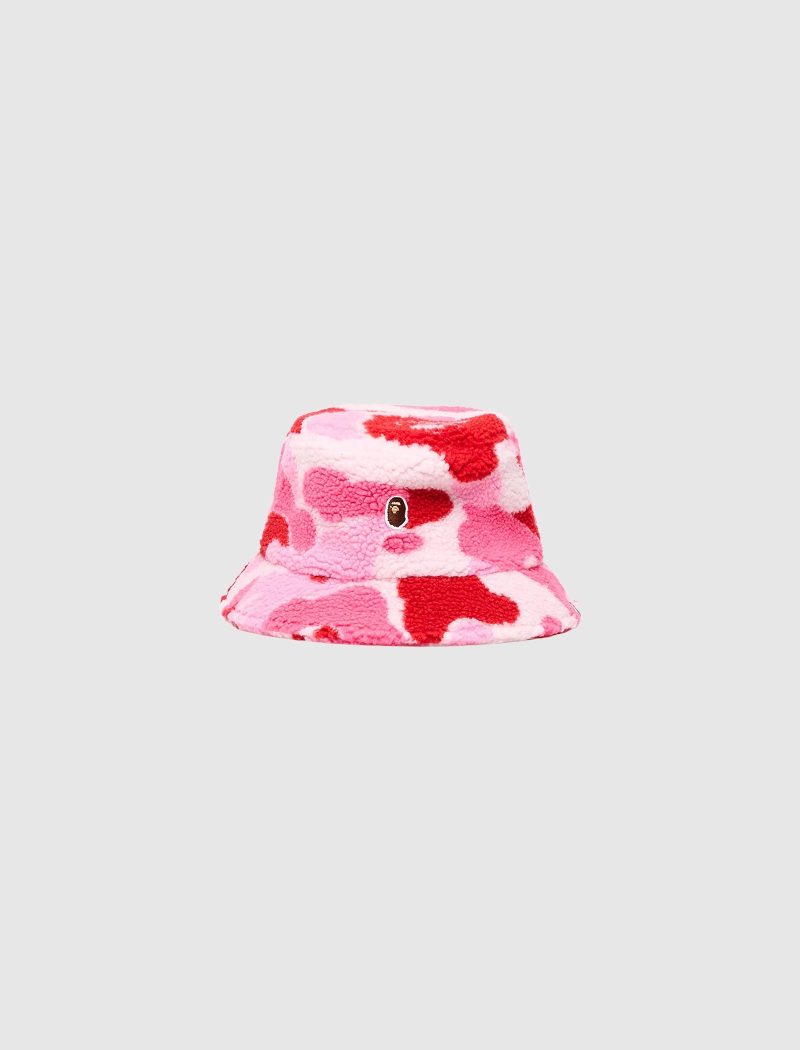 Boa Fleece Bucket Hat A bathing ape – Гарантія оригінальності – боковий вид