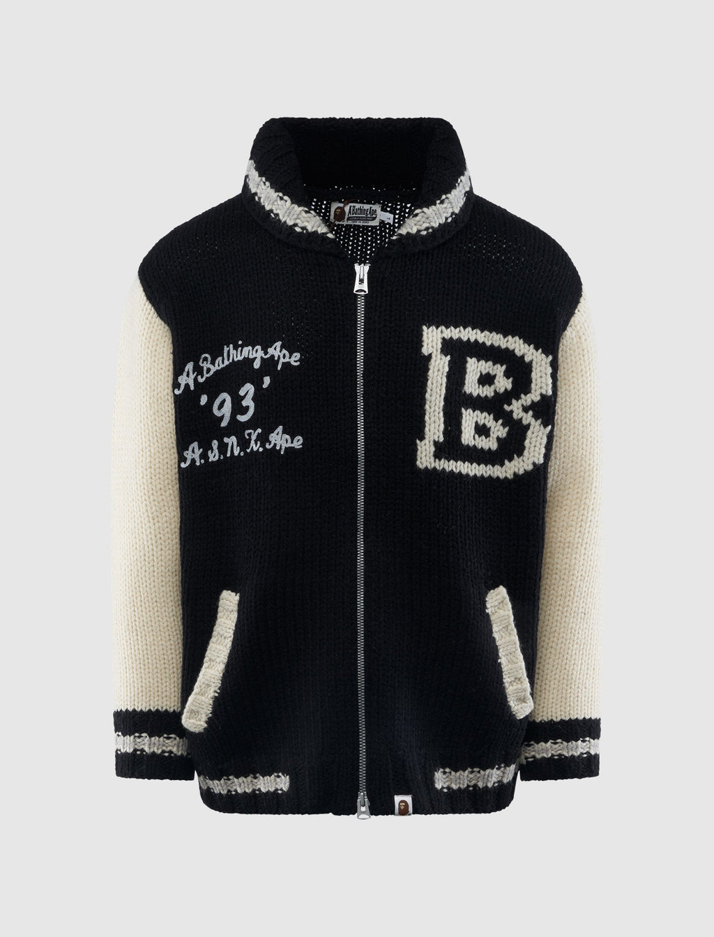 Cowichan Cardigan A bathing ape – Гарантія оригінальності – боковий вид