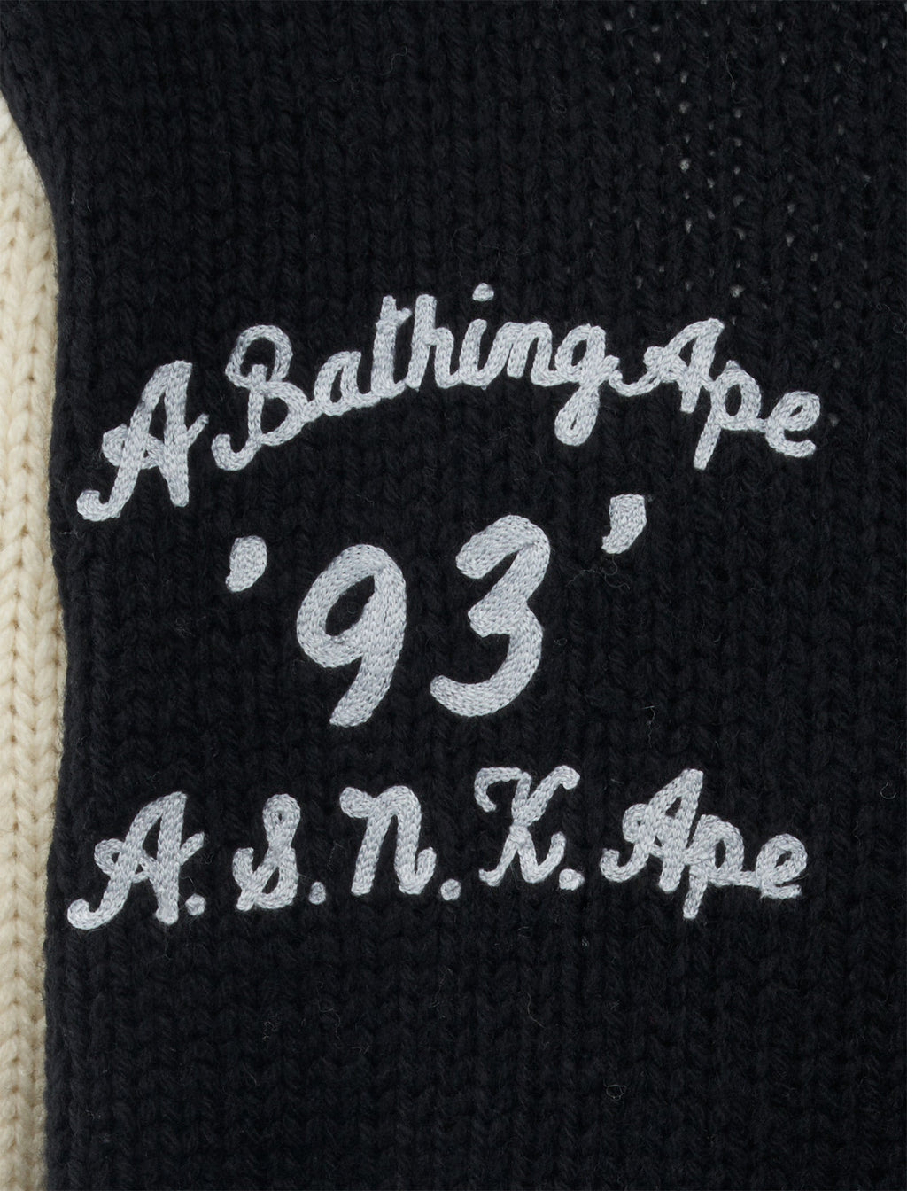 Cowichan Cardigan A bathing ape – Гарантія оригінальності – вид ззаду