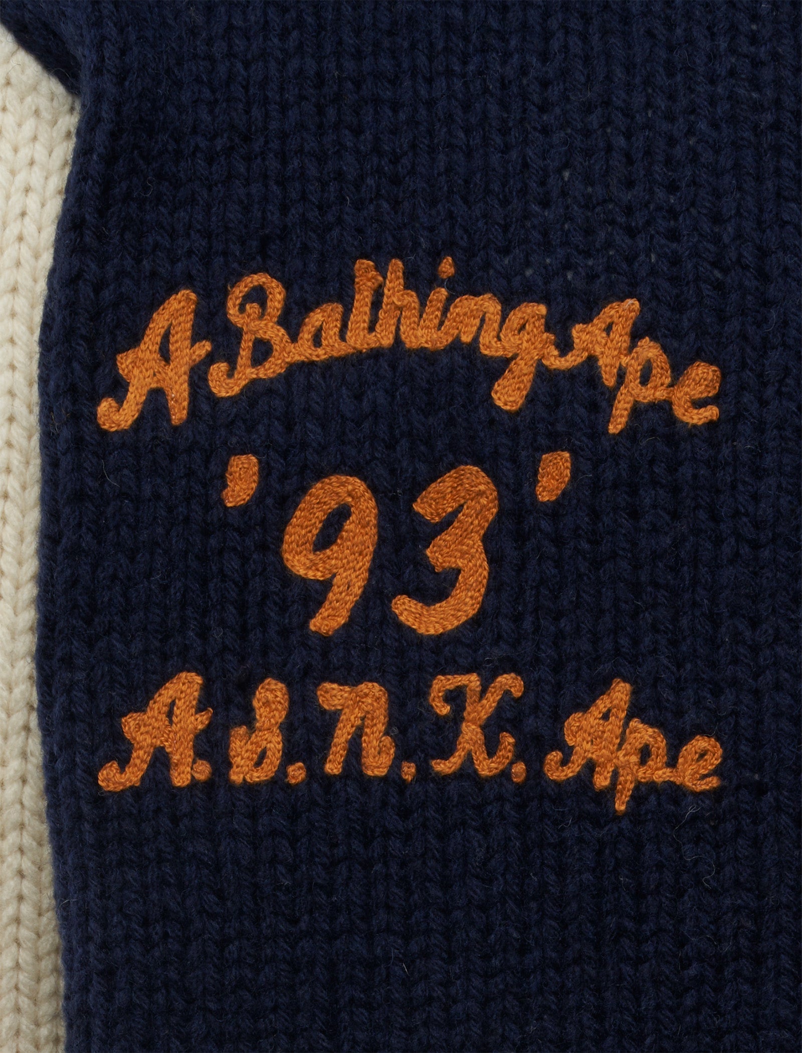 Cowichan Cardigan A bathing ape – Гарантія оригінальності – вид ззаду