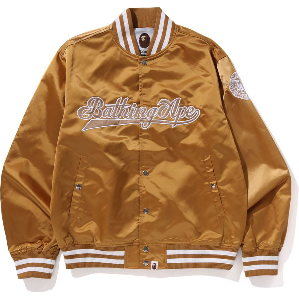 Baseball Varsity Jacket Mens A bathing ape – Гарантія оригінальності – боковий вид