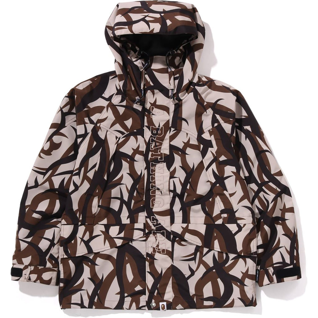 Trial Camo Snowboard Jacket Mens A bathing ape – Гарантія оригінальності – боковий вид