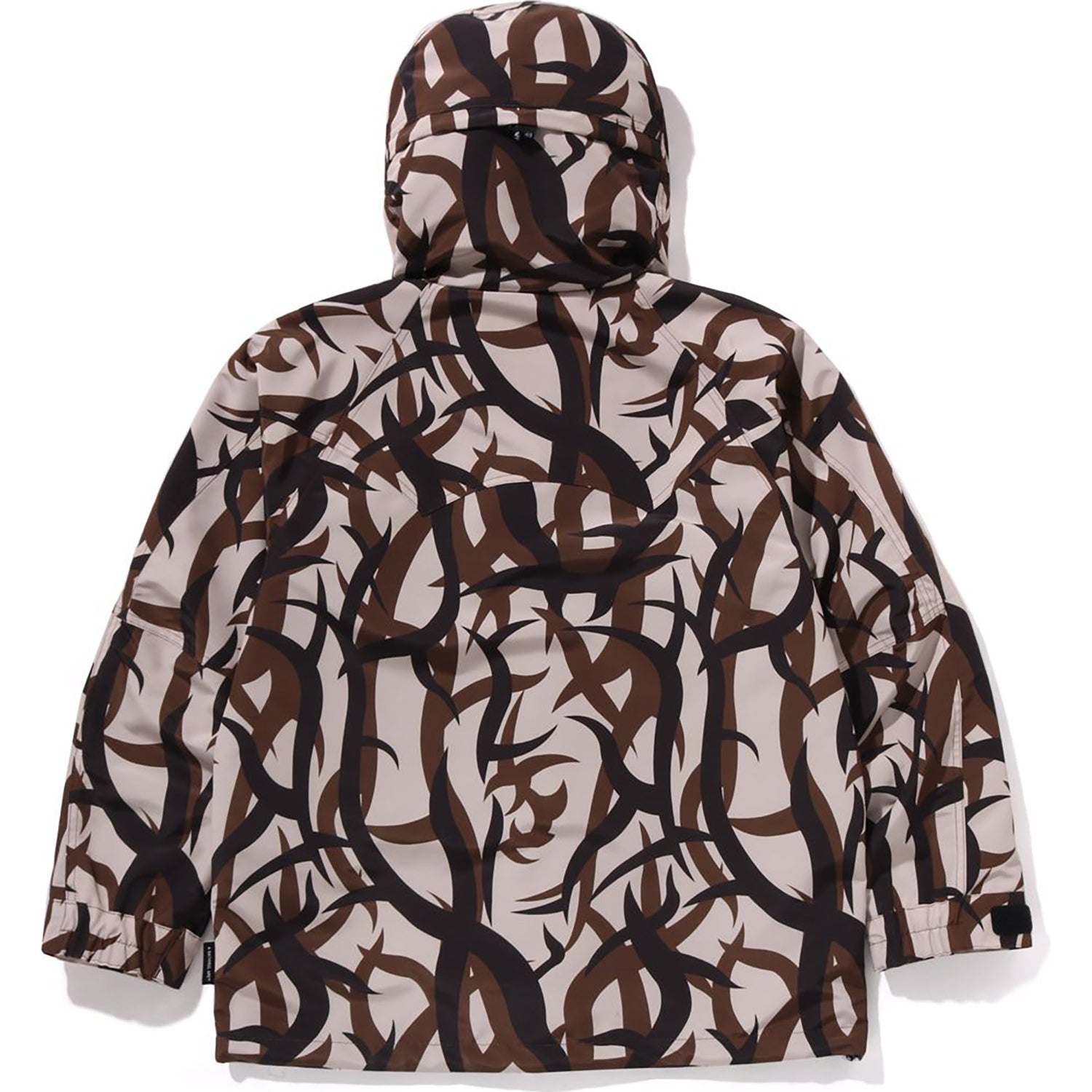 Trial Camo Snowboard Jacket Mens A bathing ape – Гарантія оригінальності – вид ззаду