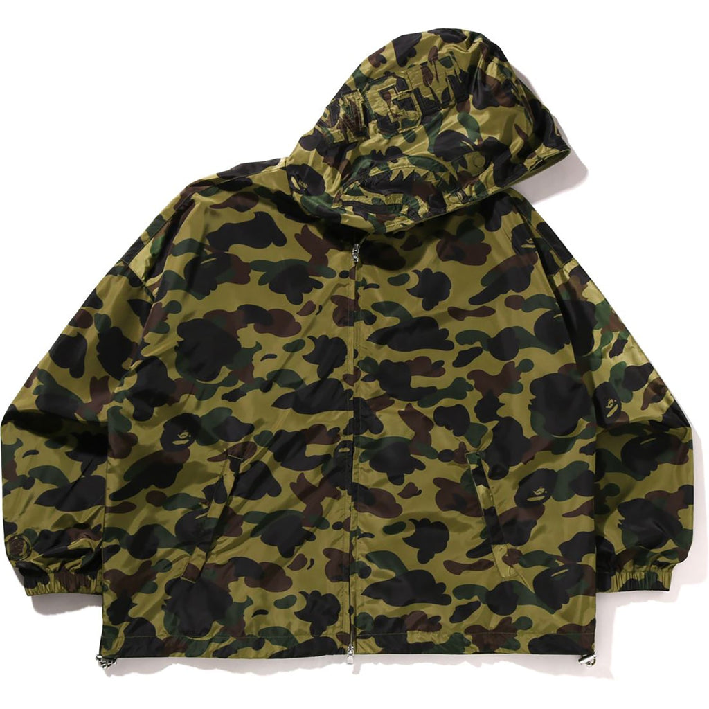 1st Camo Jacquard Shark Full Zip Jacket Mens A bathing ape – Гарантія оригінальності – боковий вид