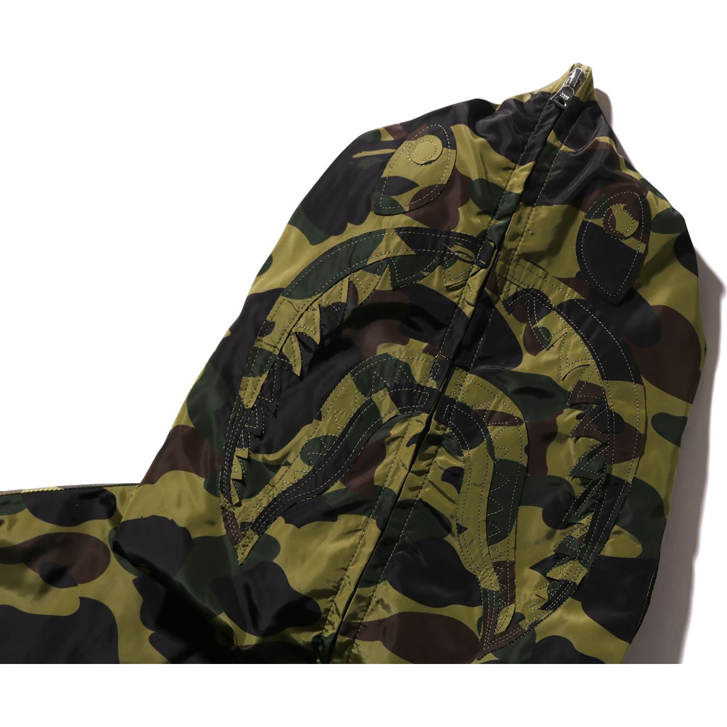 1st Camo Jacquard Shark Full Zip Jacket Mens A bathing ape – Гарантія оригінальності – збільшений вид