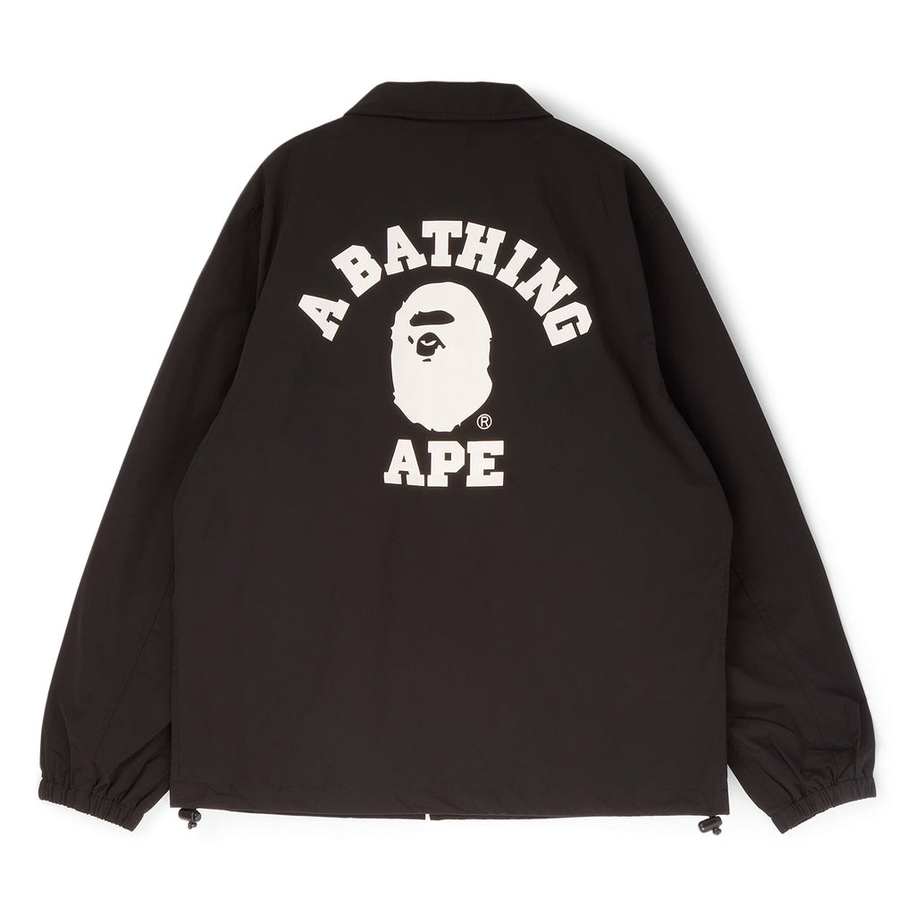 Оригінальна College Coach Jacket A bathing ape – вид ззаду