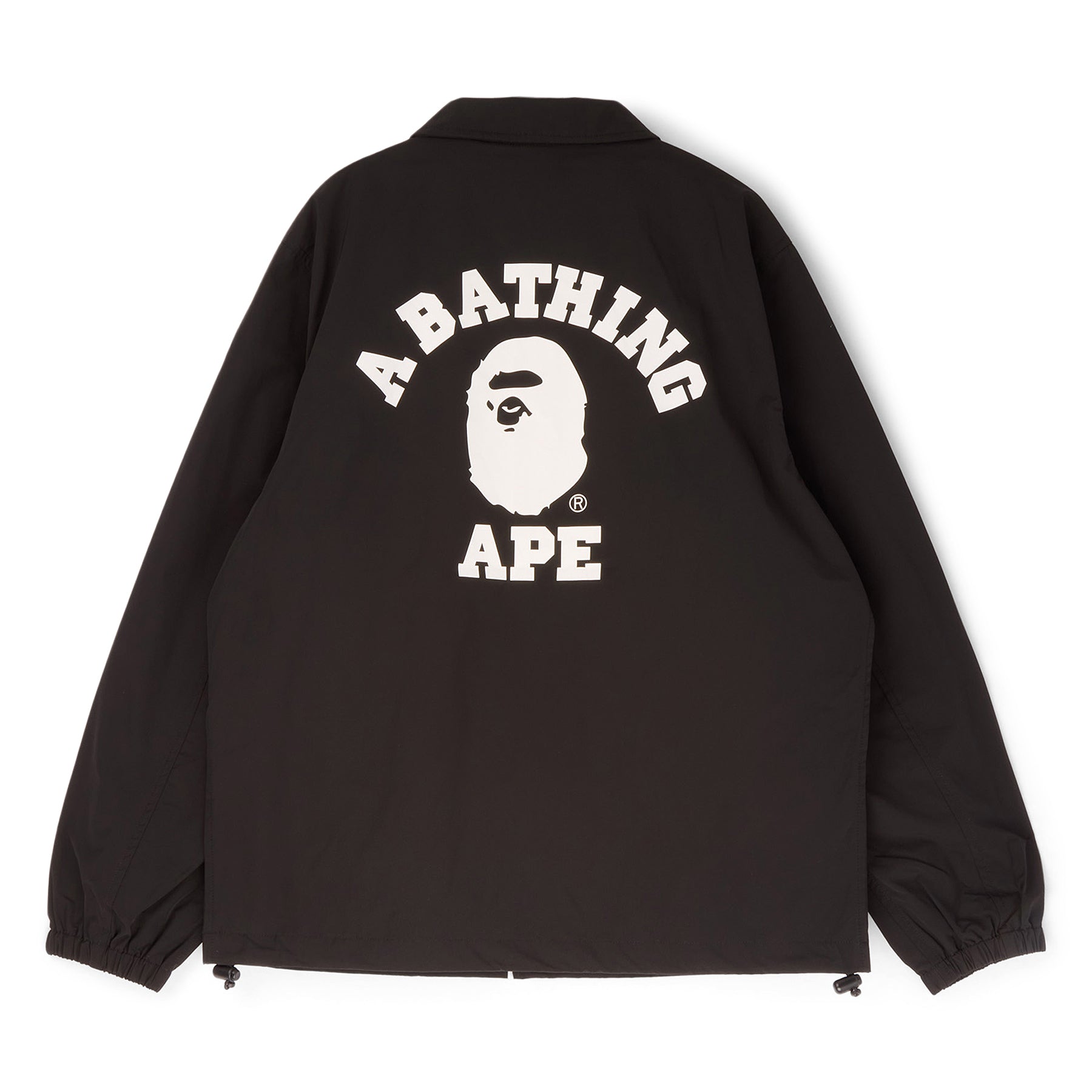 Оригінальна College Coach Jacket A bathing ape – вид ззаду