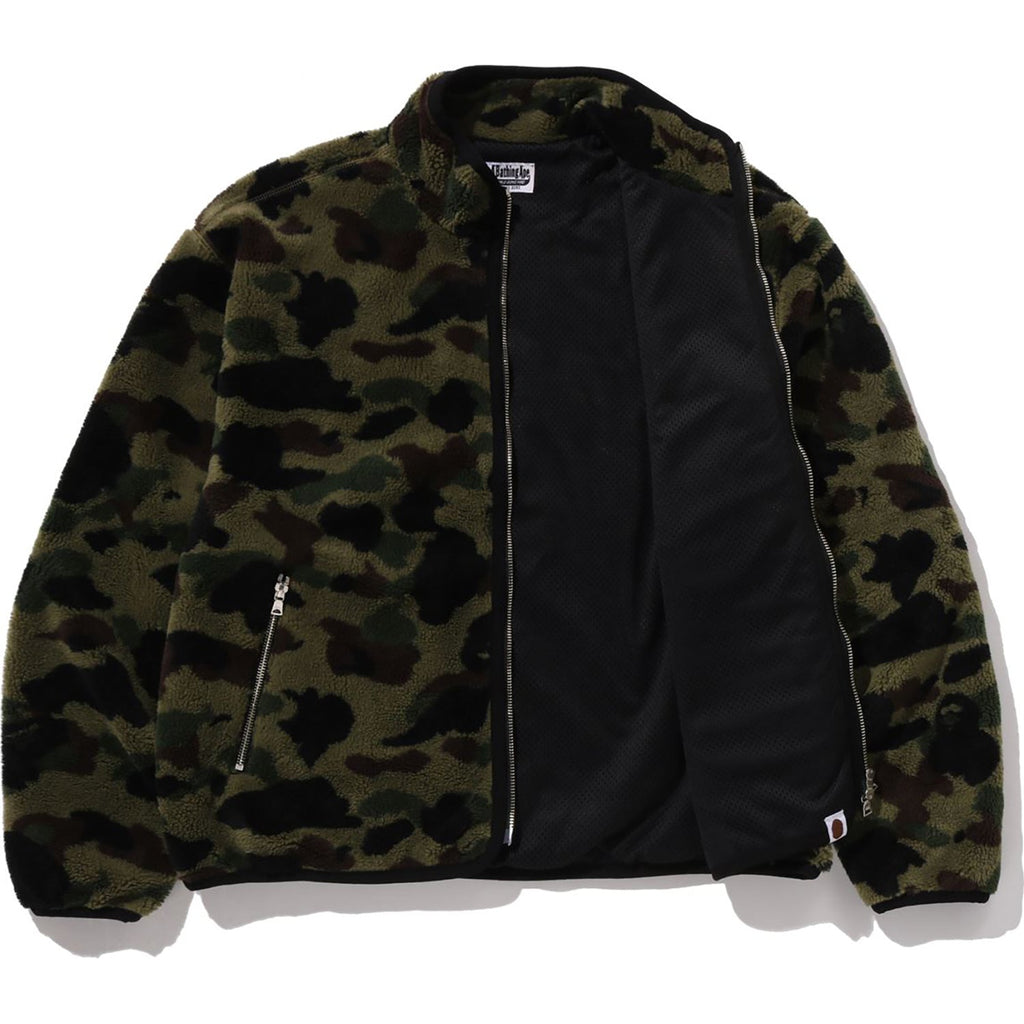 1st Camo Fleece Jacket Mens A bathing ape оригінал – Купити в Україні – вид ззаду