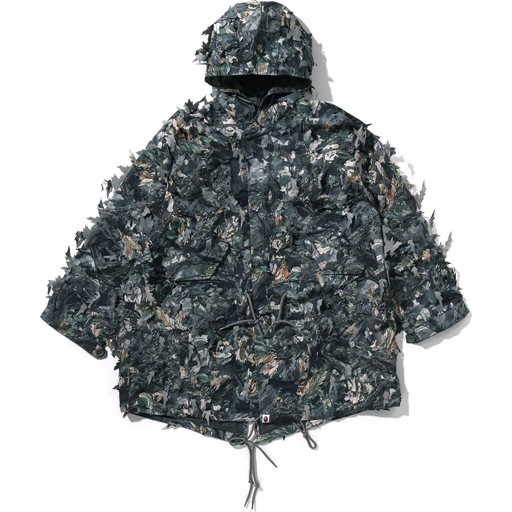 Оригінальна Tree Edge Camo Laser Cut M-51 Jacket Mens A bathing ape – боковий вид