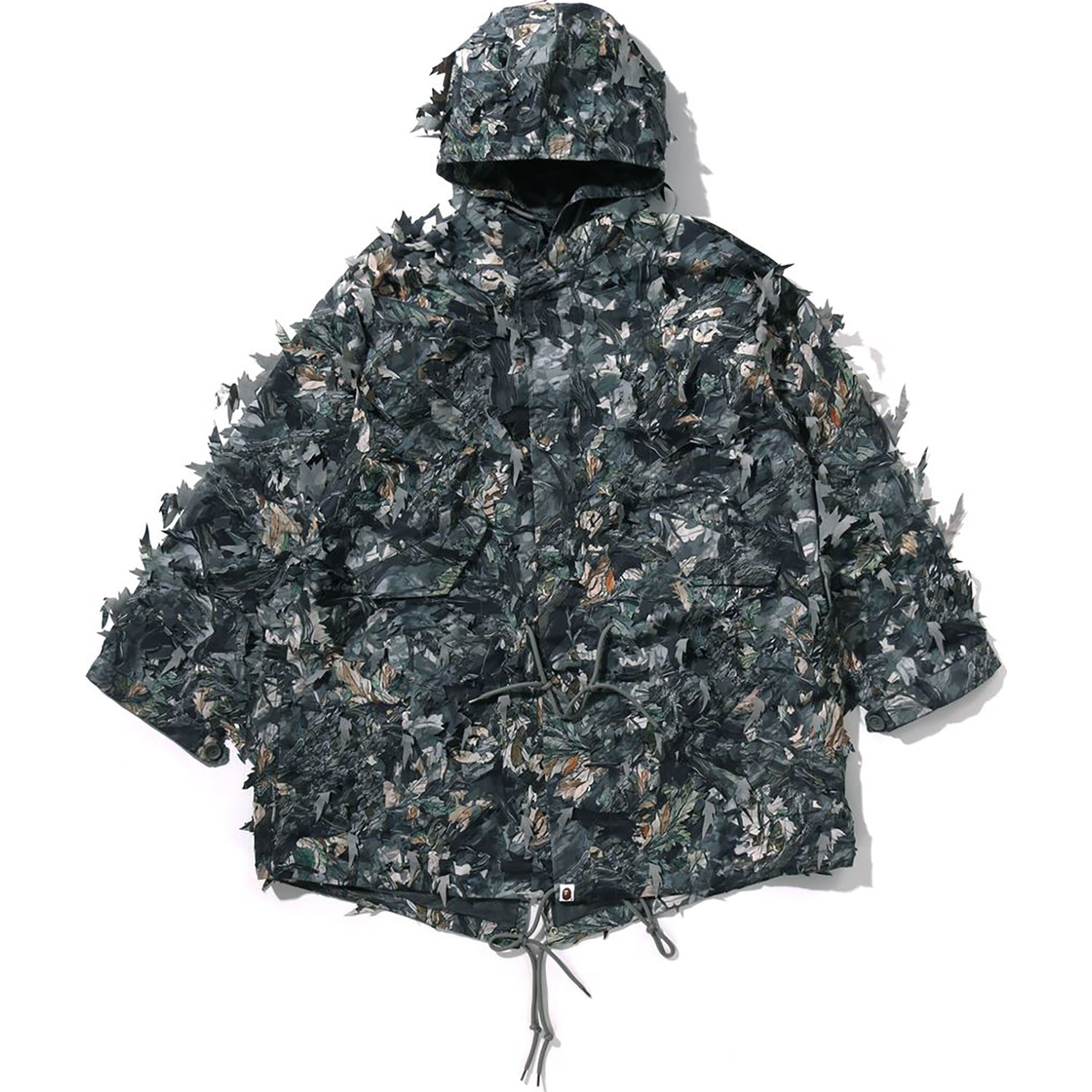 Оригінальна Tree Edge Camo Laser Cut M-51 Jacket Mens A bathing ape – боковий вид