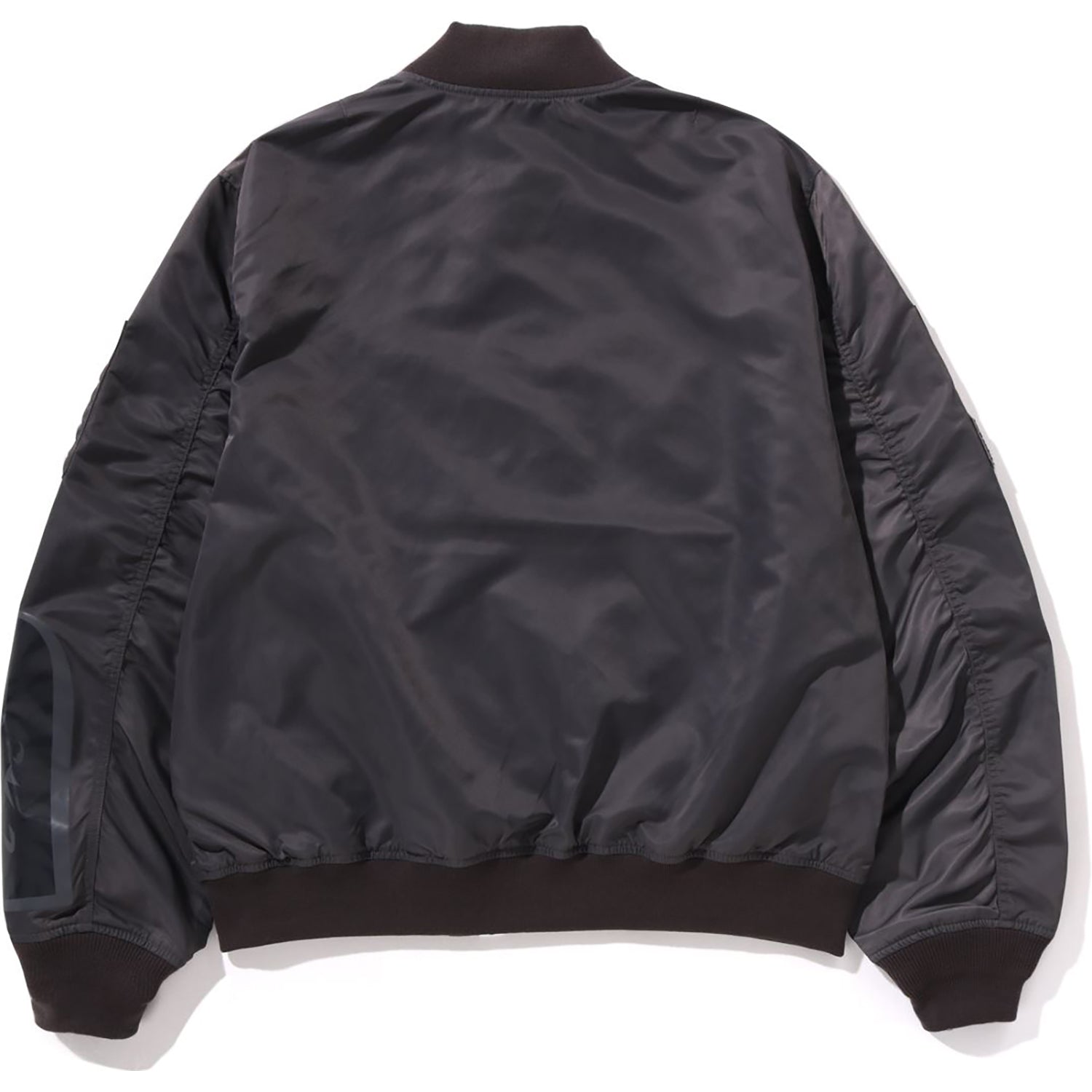 Tonal Chain Stitch Shark Bomber Jacket Mens A bathing ape – Гарантія оригінальності – вид 8
