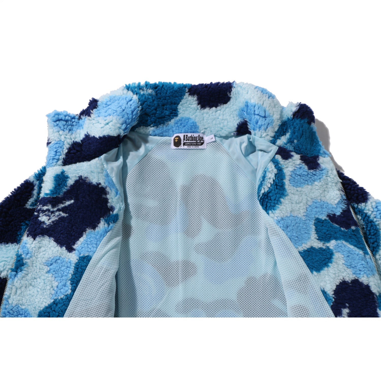 Оригінальна Abc Camo Metal One Point Boa Jacket Mens A bathing ape – збільшений вид