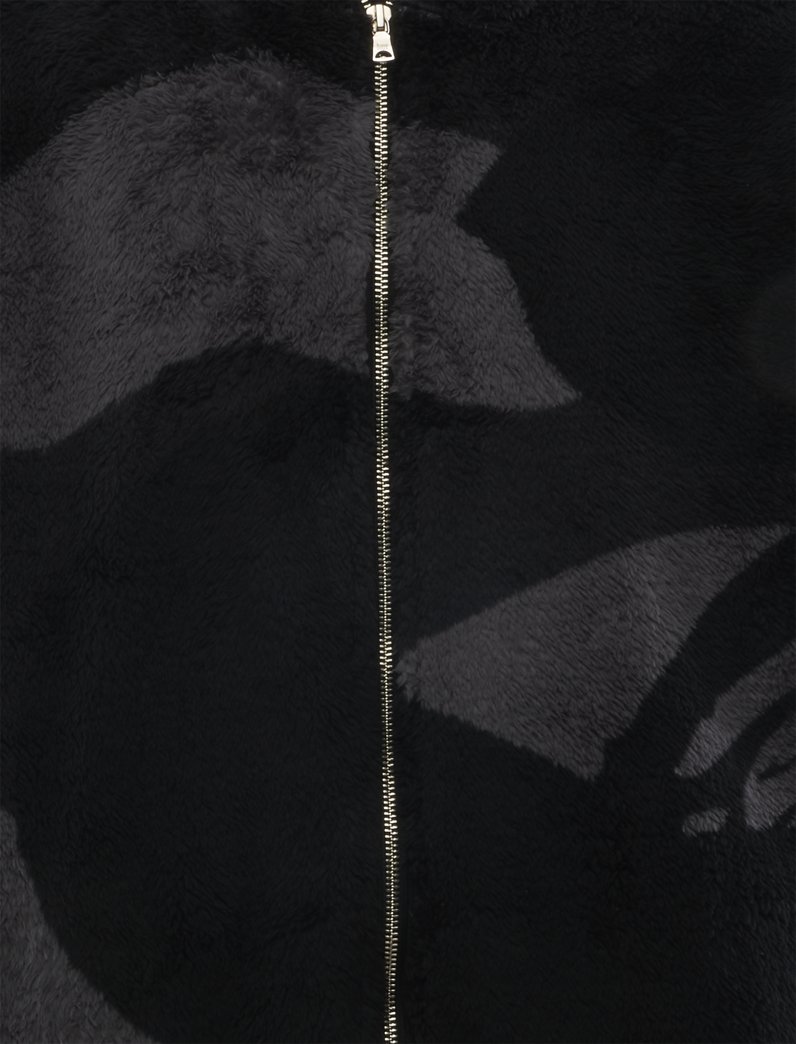 Оригінальна Color Camo Shark Full Zip Sherpa Jacket A bathing ape – вид ззаду